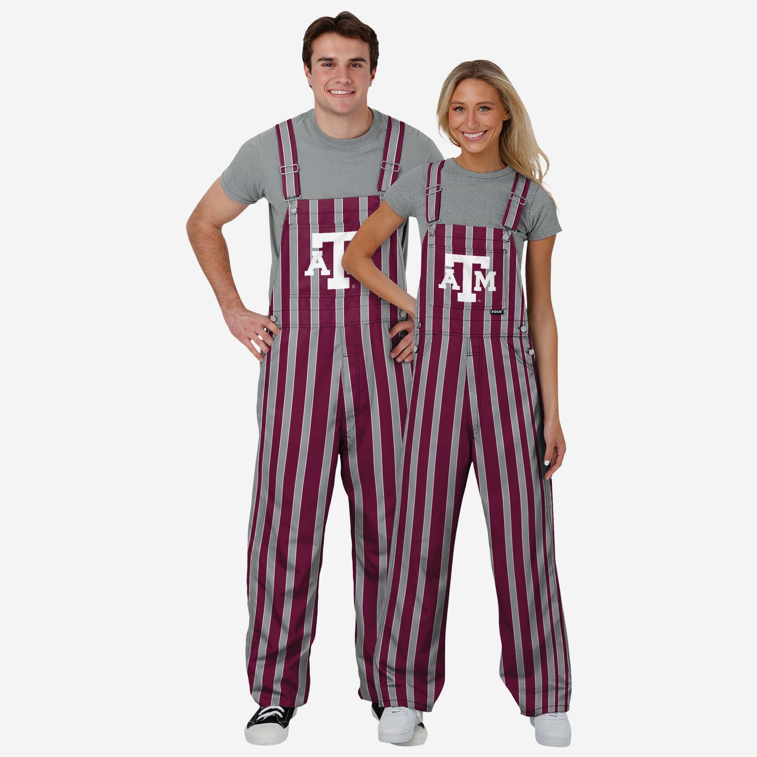 Texas A&M Aggies Womens Sideline Spirit Bib Overalls - Image 3