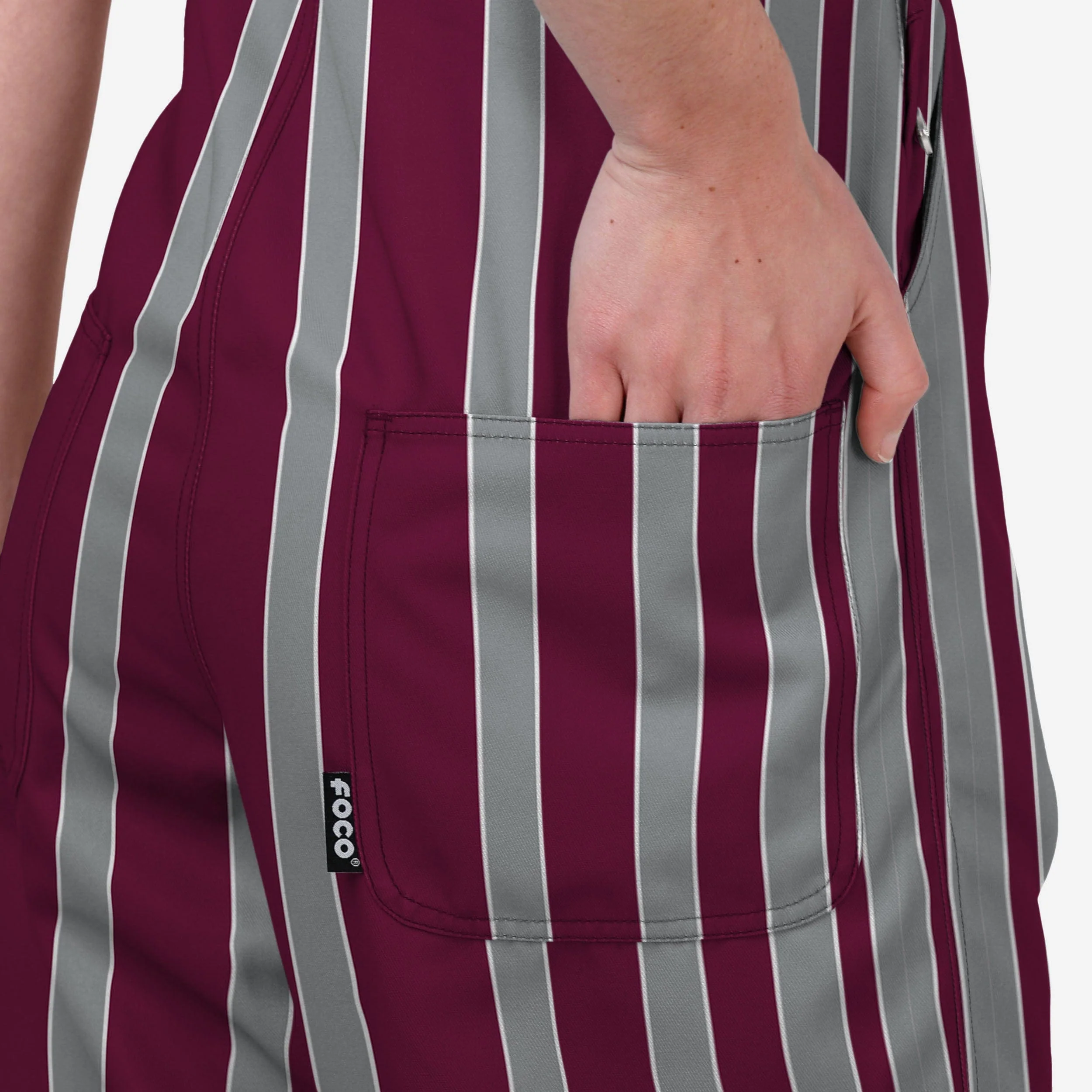 Texas A&M Aggies Womens Sideline Spirit Bib Overalls - Image 6