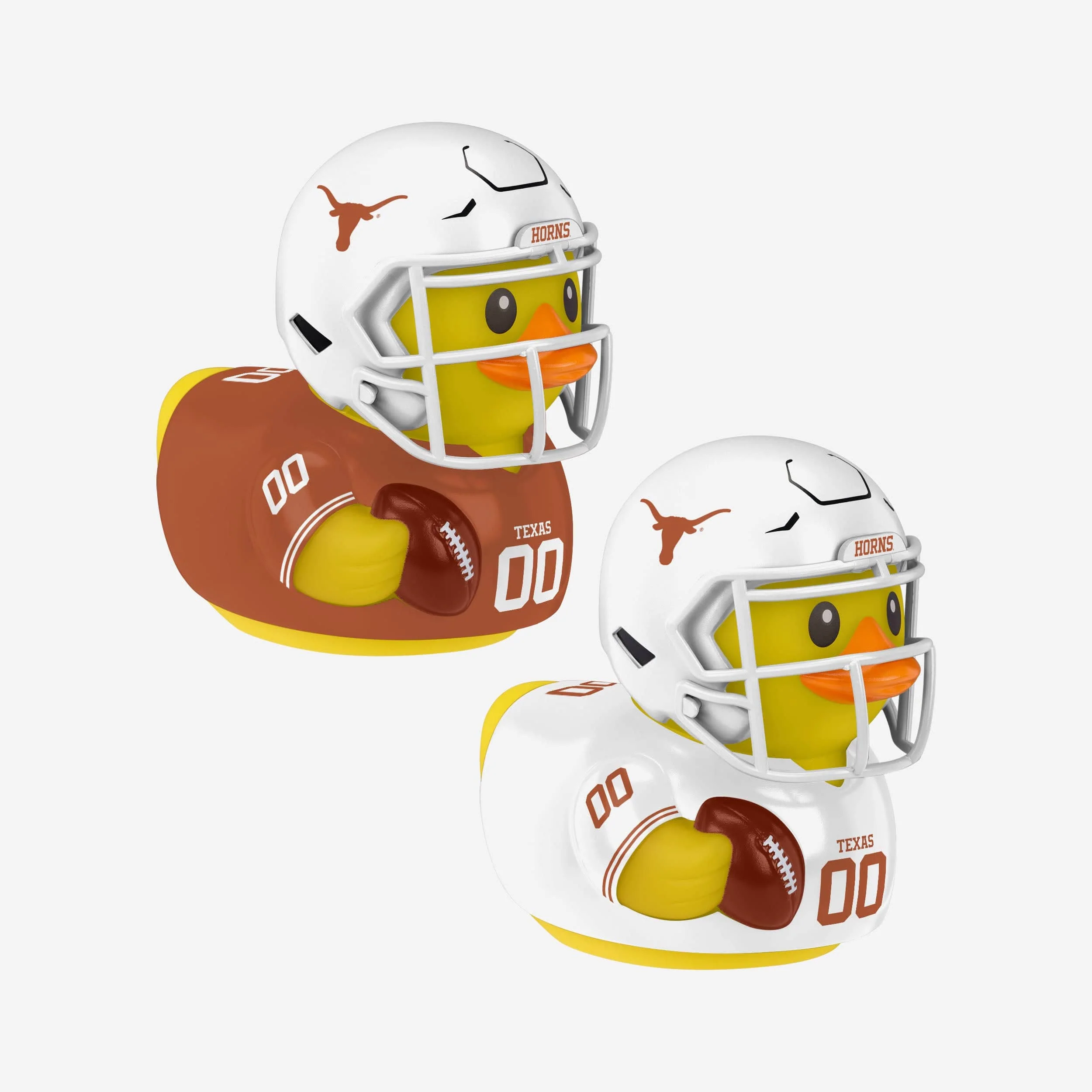Texas Longhorns 2 Pack Vinyl Ducks - Image 2