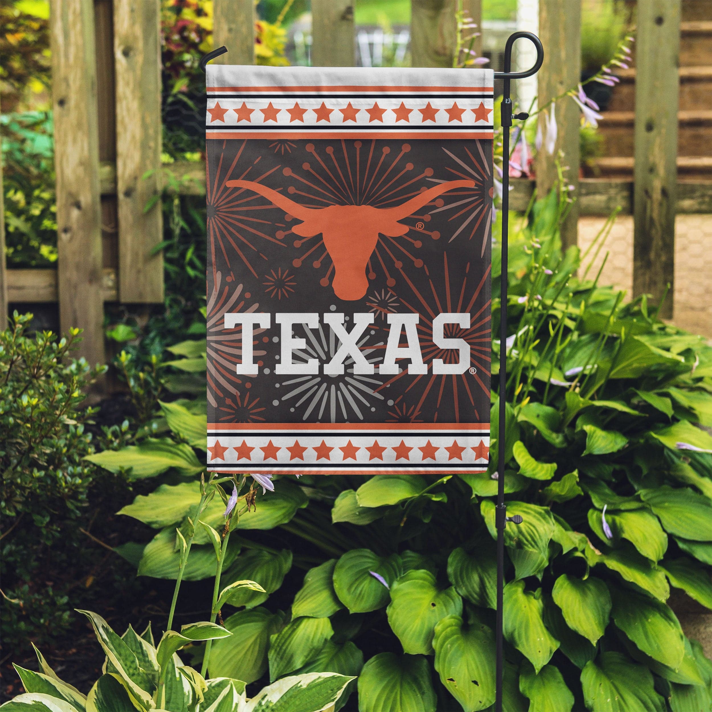 Texas Longhorns Americana Garden Flag - Image 4