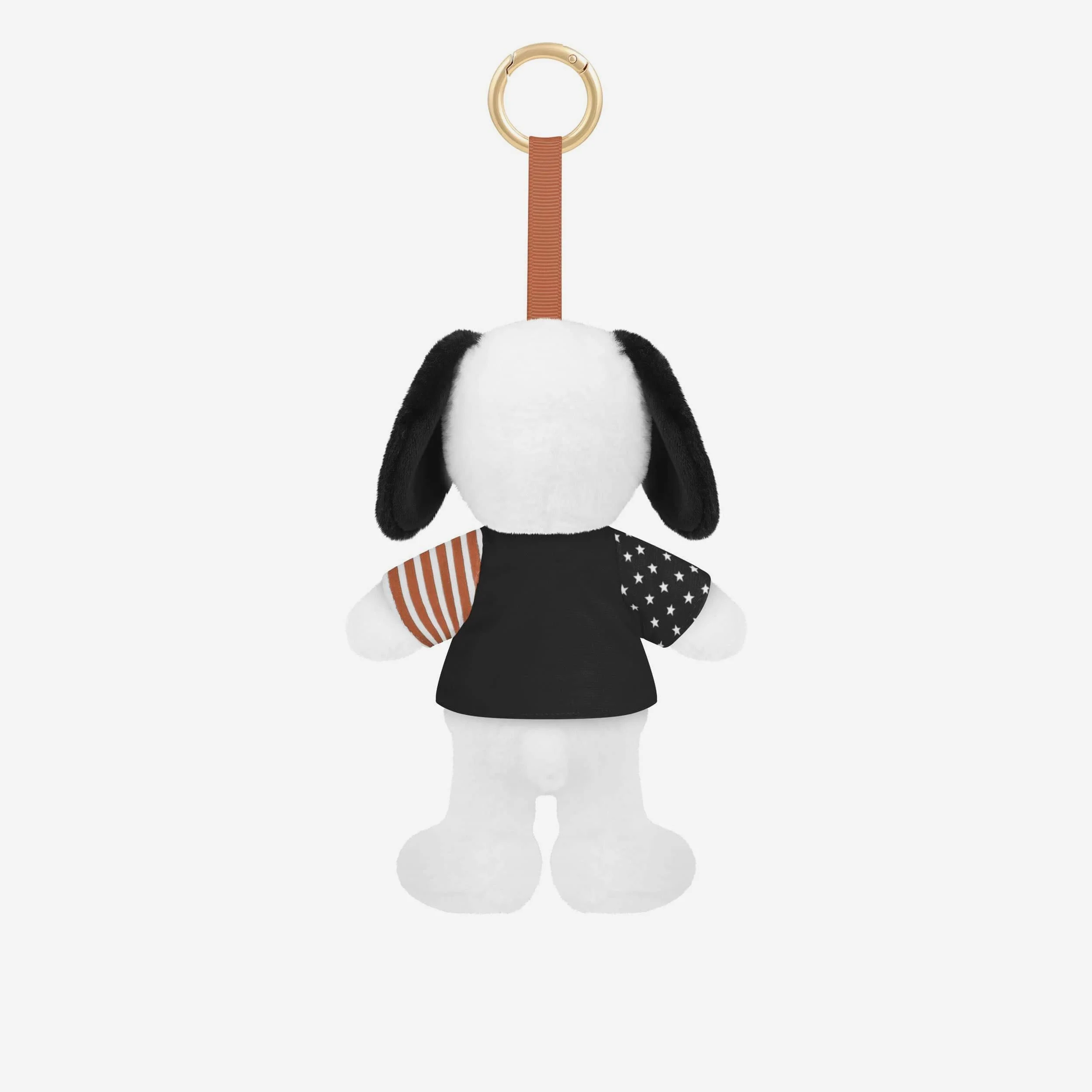 Texas Longhorns Americana Plush Snoopy Peanuts Bag Charm Keychain - Image 2