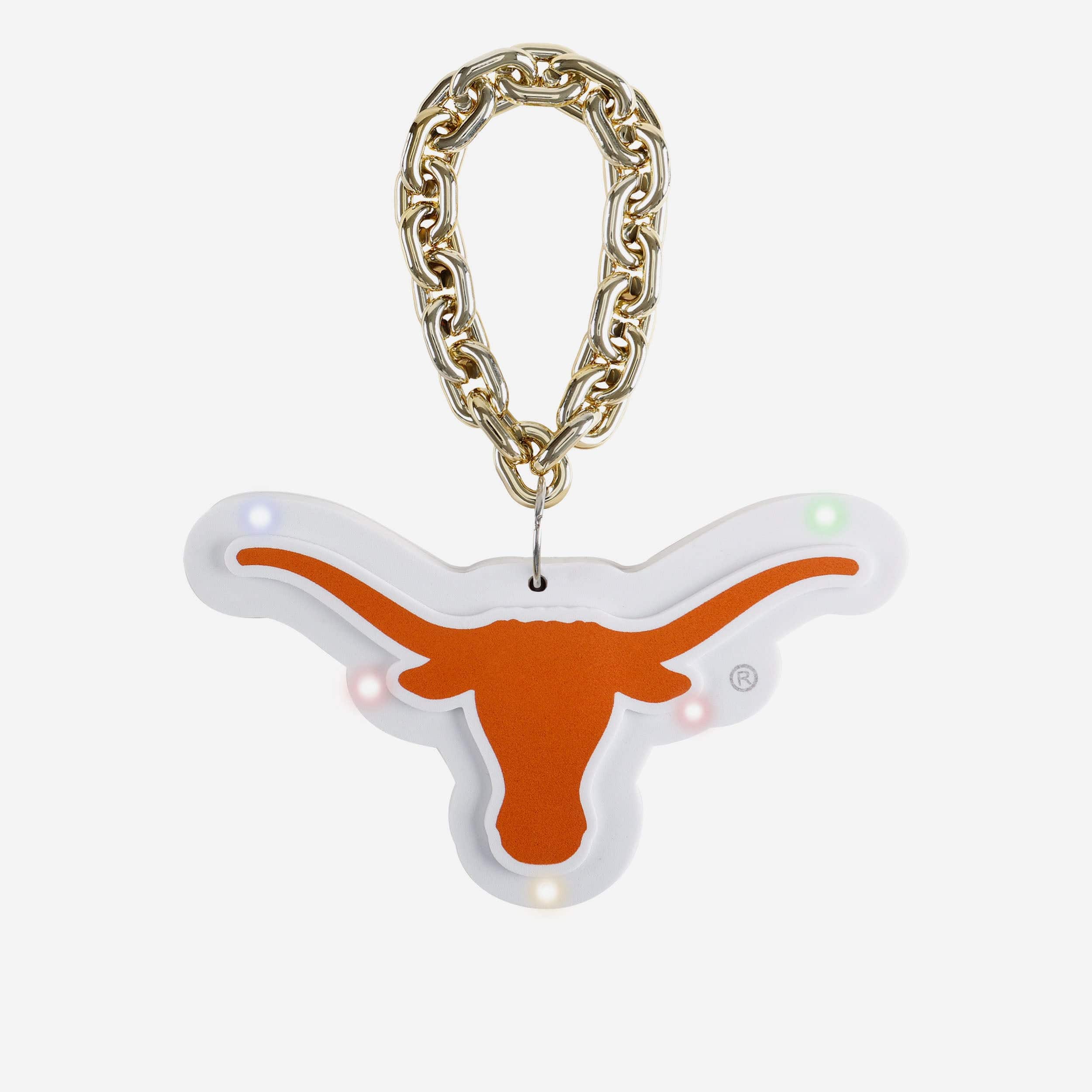 Texas Longhorns Big Logo Light Up Chain Ornament