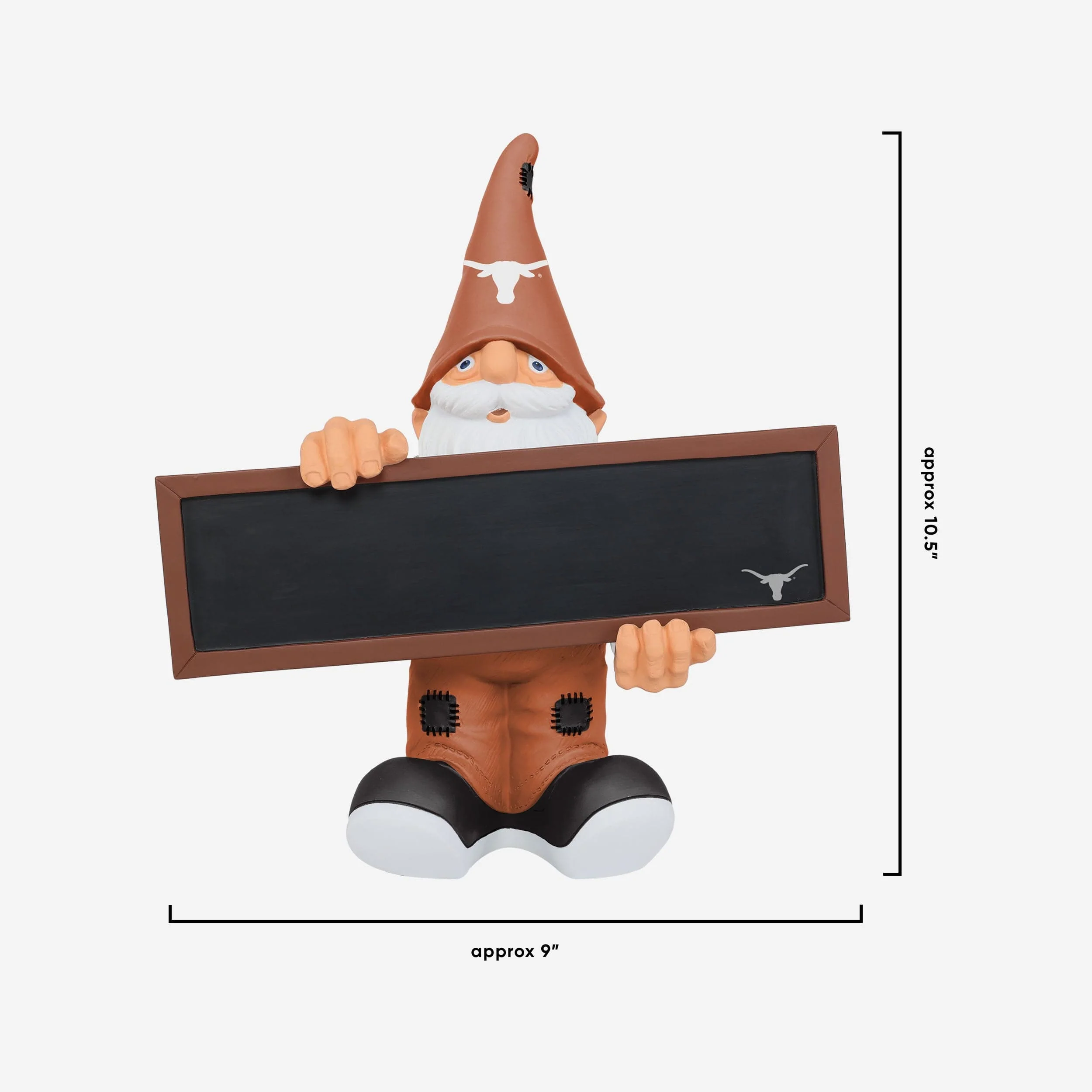 Texas Longhorns Chalkboard Sign Gnome - Image 4