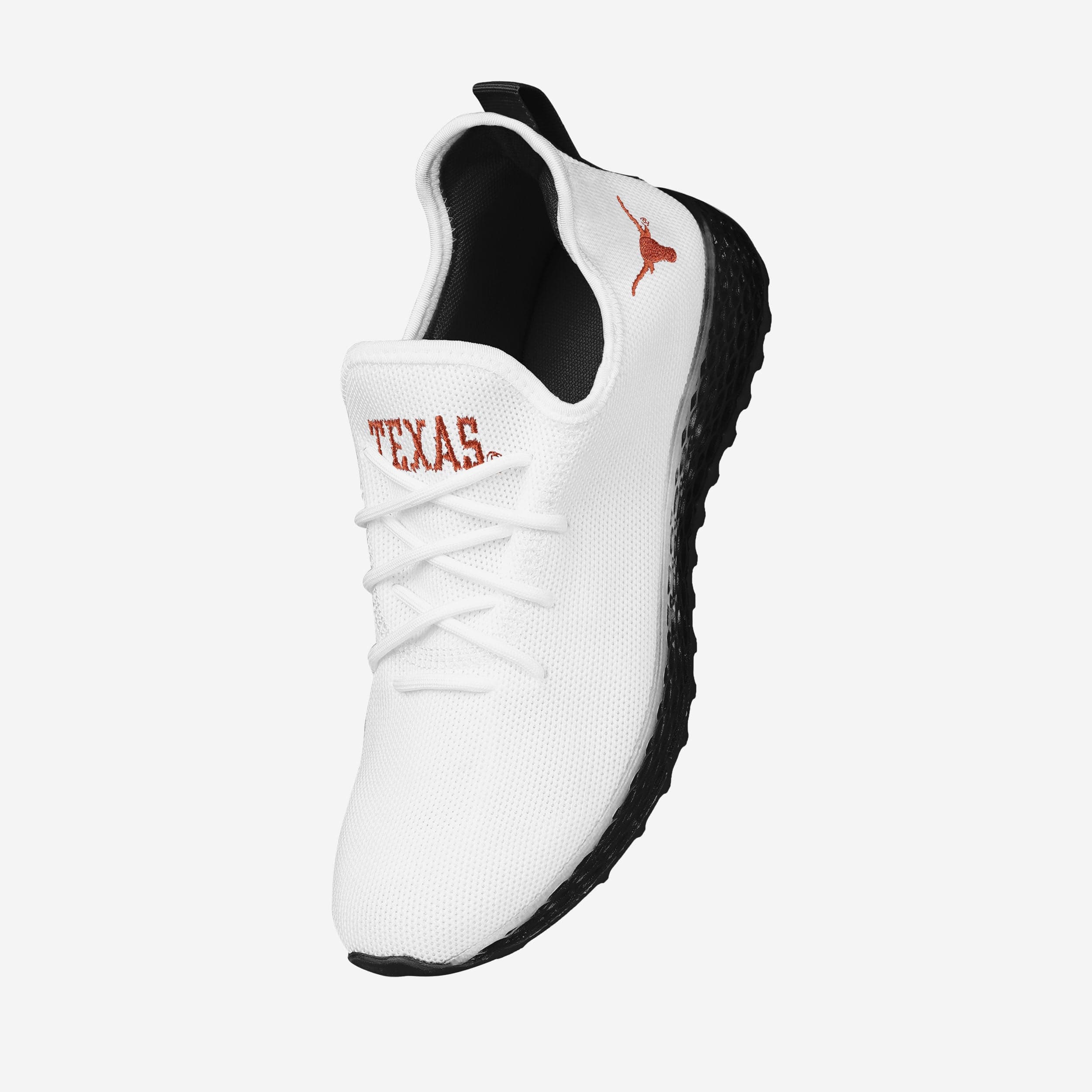 Texas Longhorns Gradient Midsole White Sneakers - Image 2