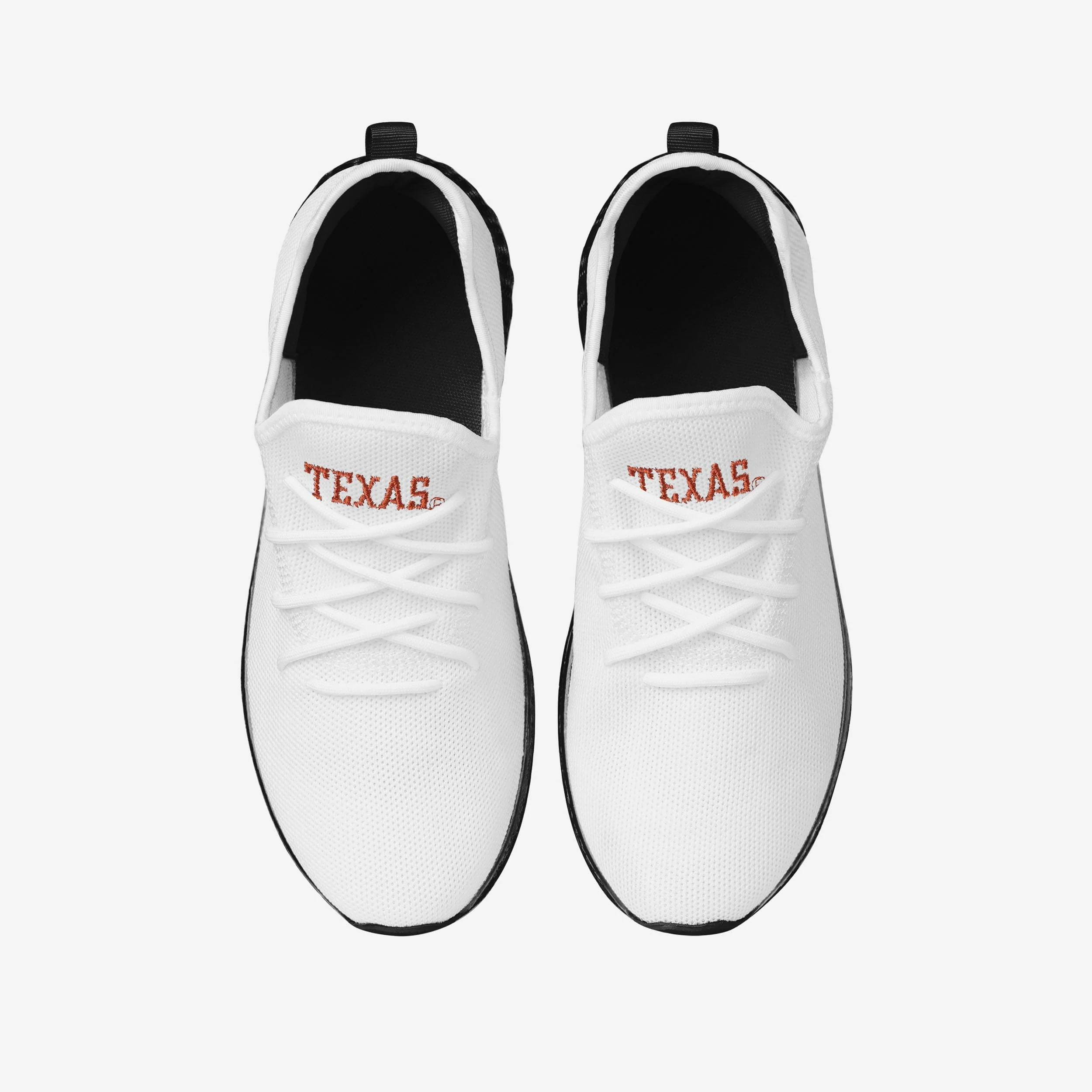 Texas Longhorns Gradient Midsole White Sneakers - Image 4