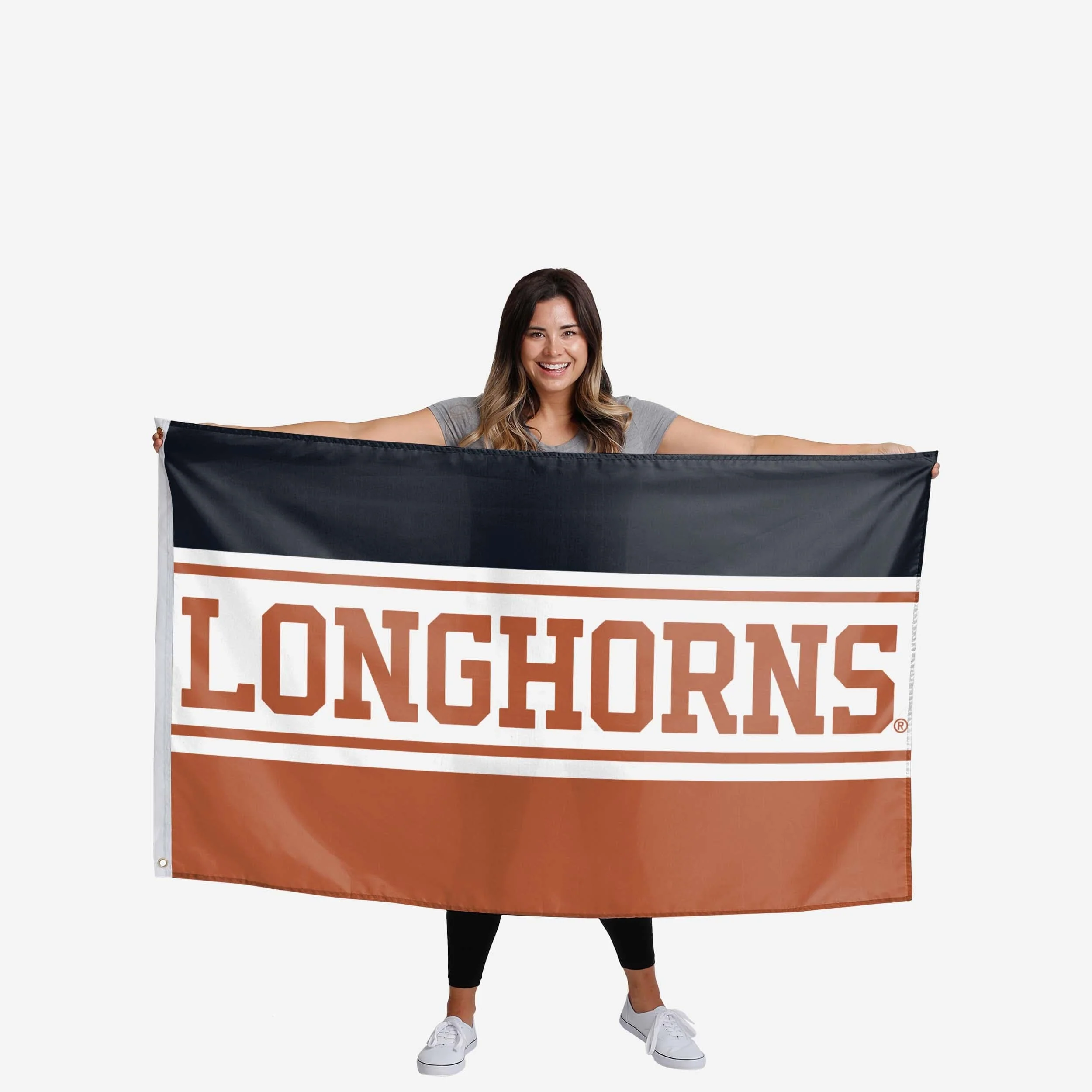 Texas Longhorns Horizontal Flag - Image 3