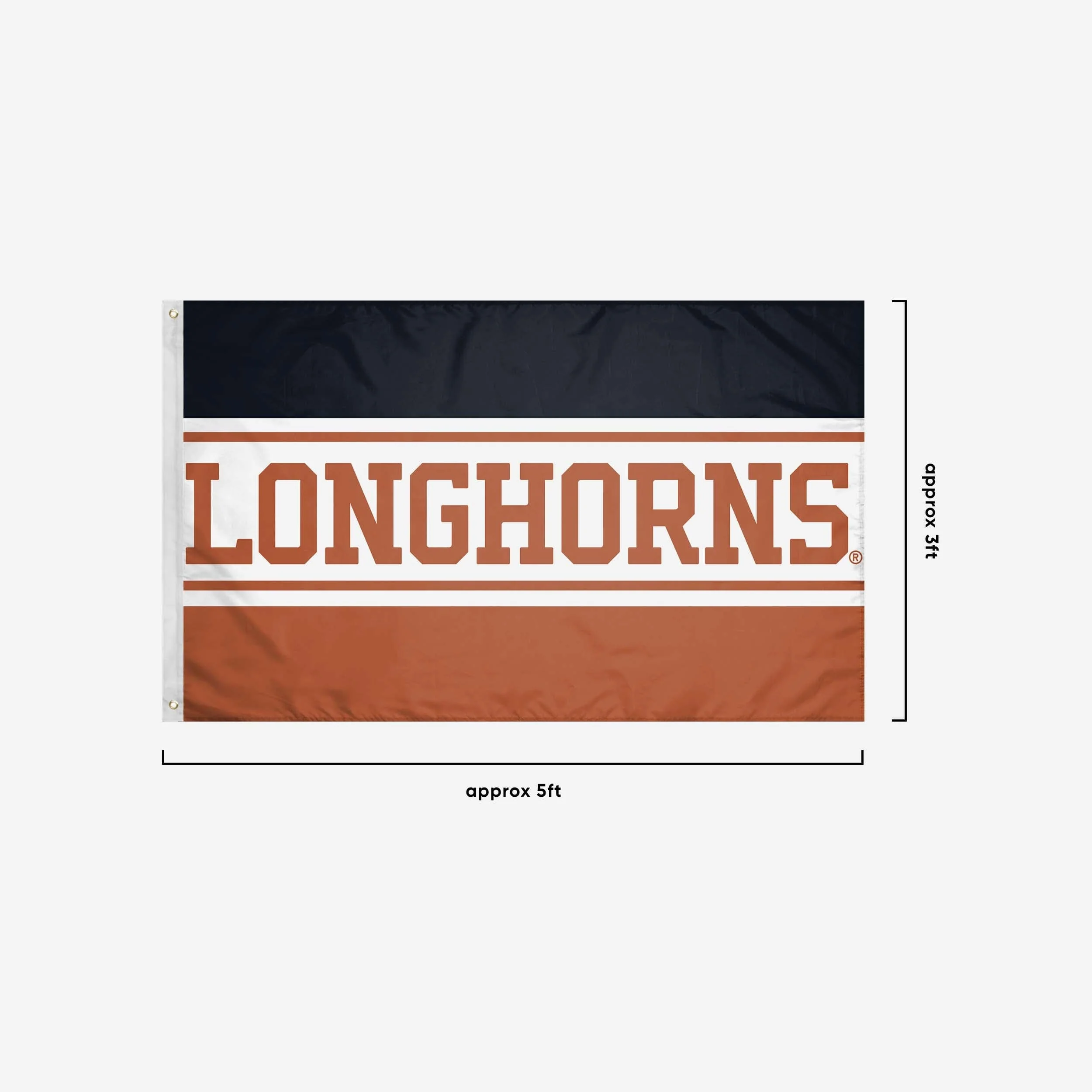 Texas Longhorns Horizontal Flag - Image 4