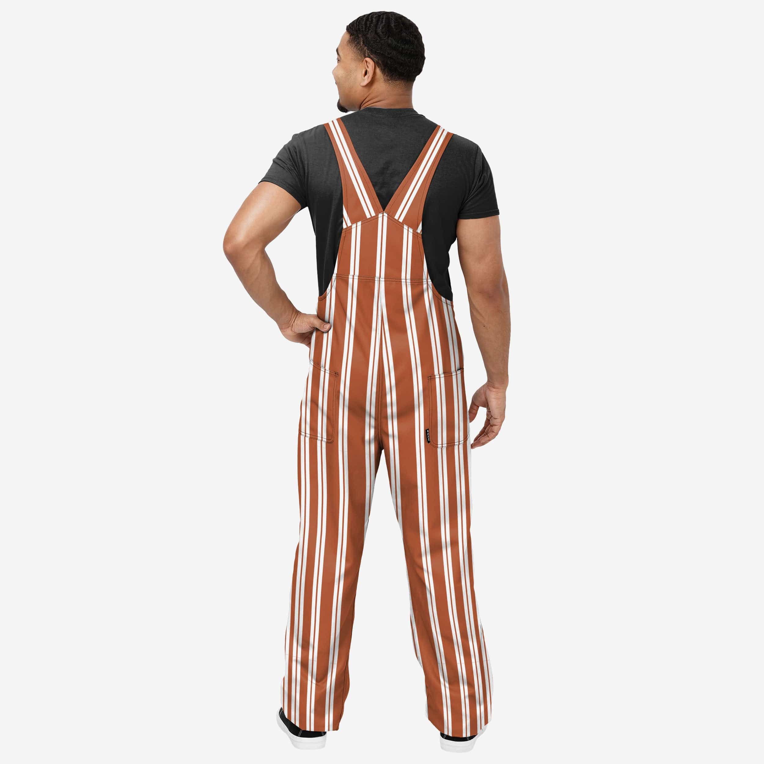 Texas Longhorns Mens Sideline Spirit Bib Overalls - Image 2