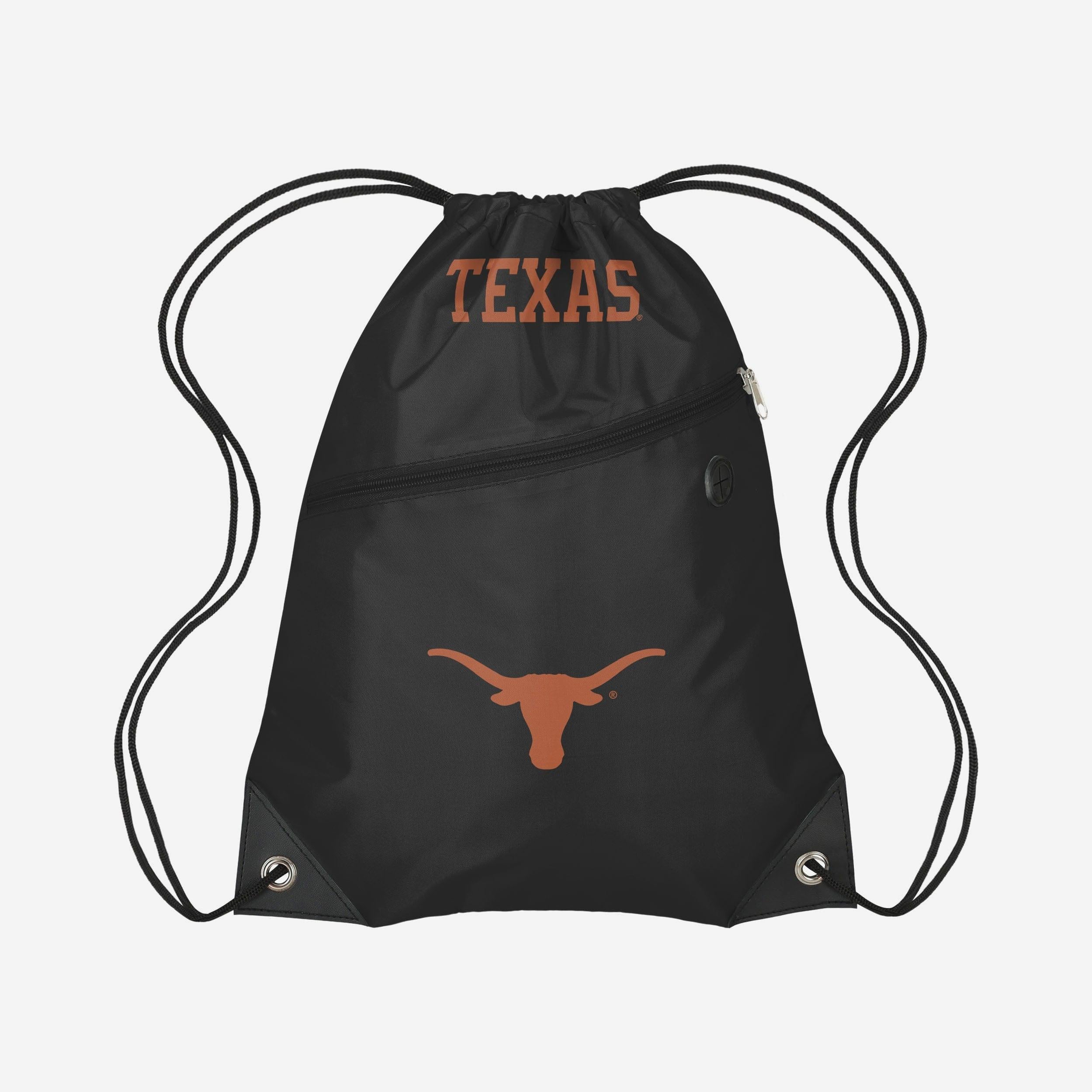 Texas Longhorns Pocket Drawstring Backpack