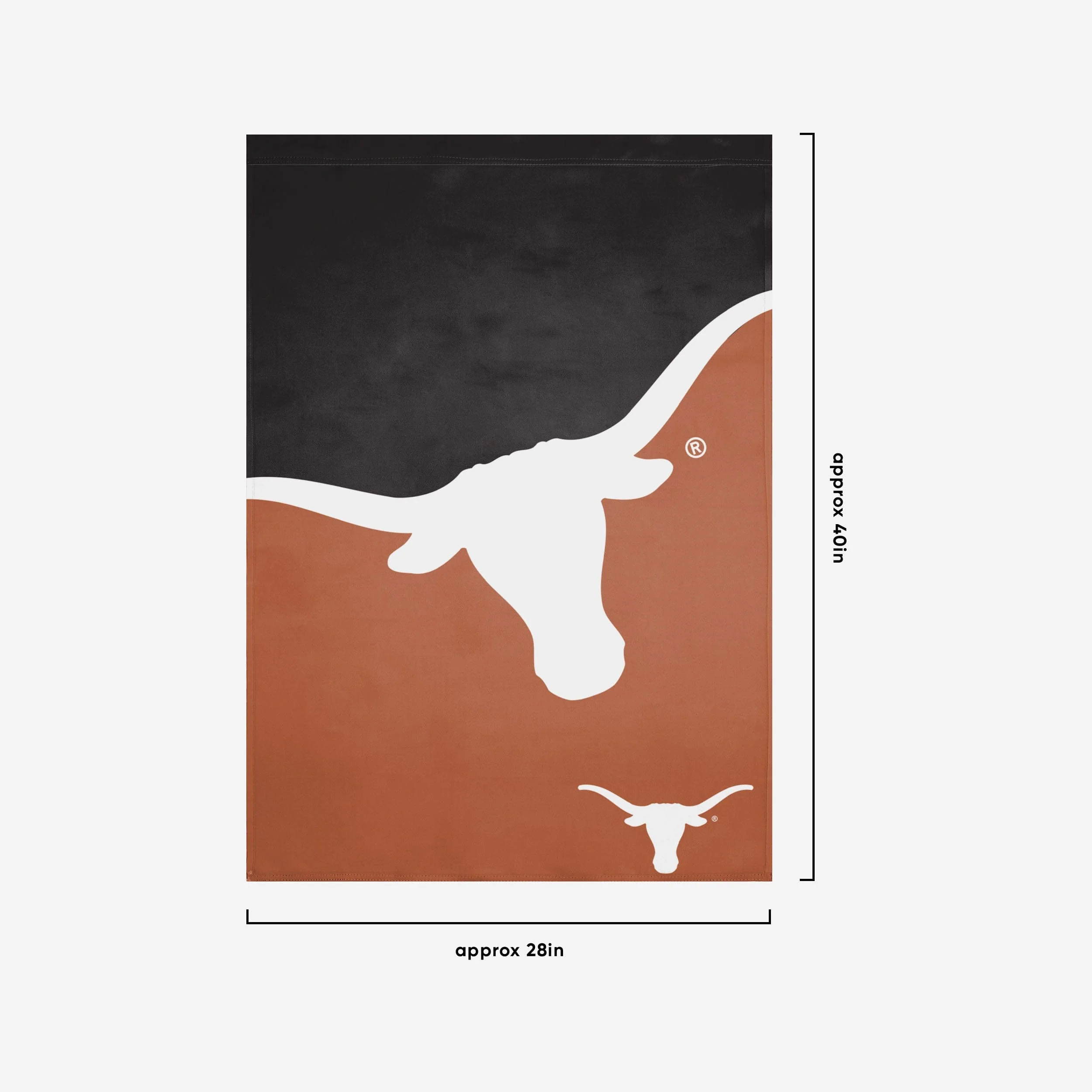 Texas Longhorns Vertical Flag - Image 3