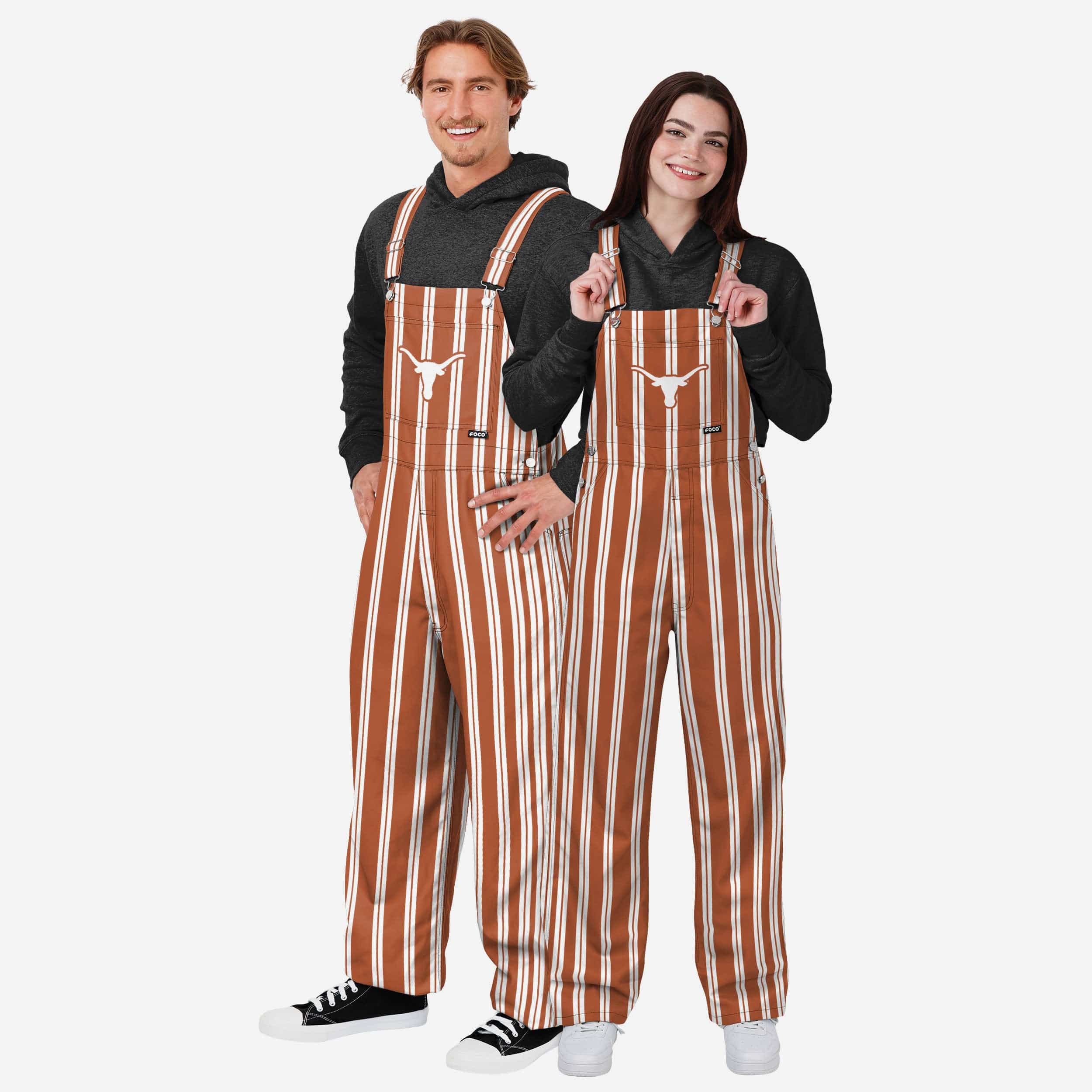 Texas Longhorns Womens Sideline Spirit Bib Overalls - Image 3
