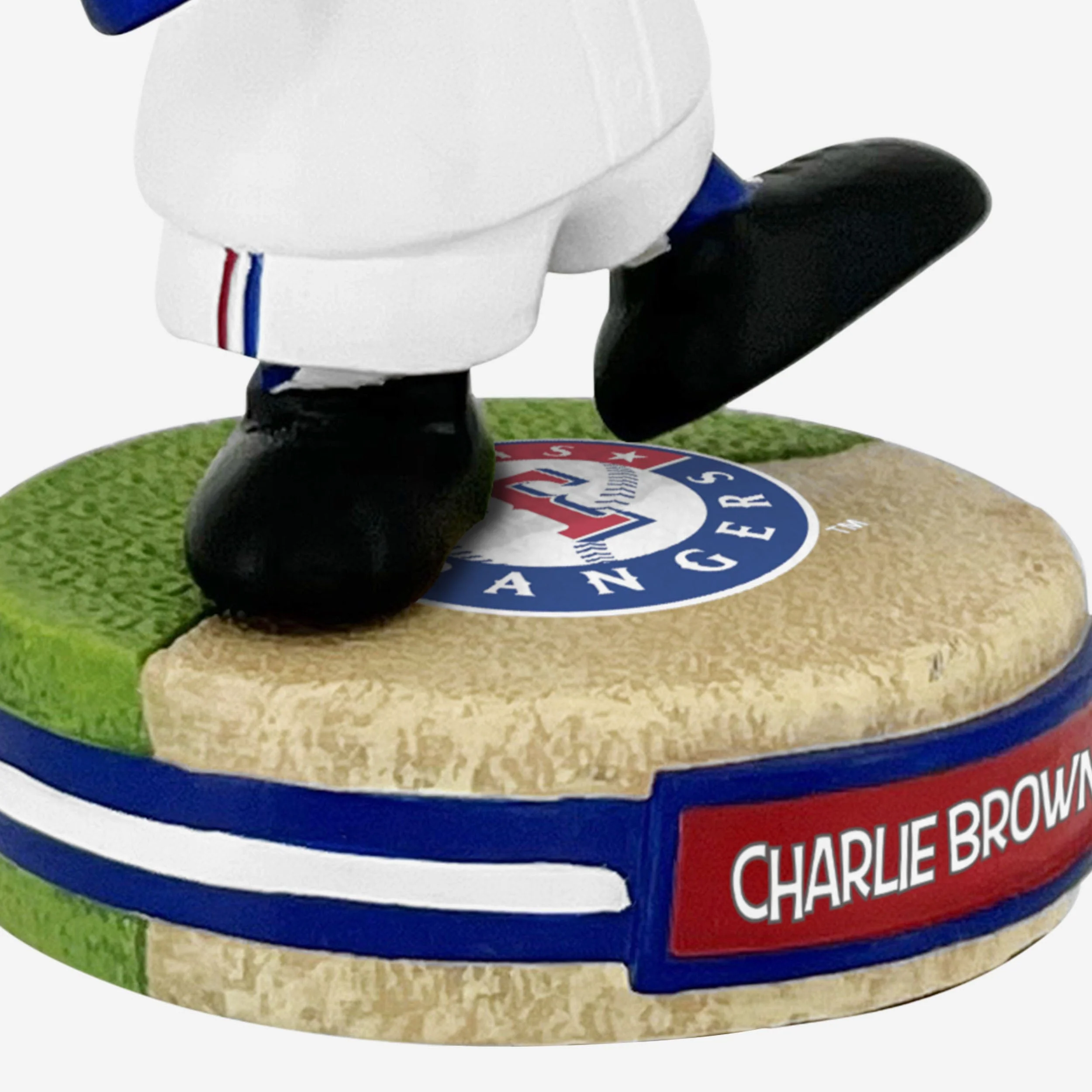 Texas Rangers Charlie Brown Peanuts Mini Bighead Bobblehead - Image 3