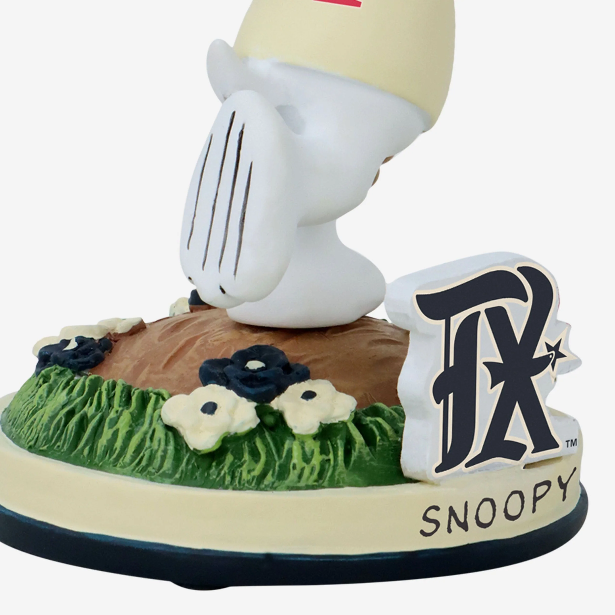 Texas Rangers Snoopy Peanuts City Connect Bobblehead - Image 3