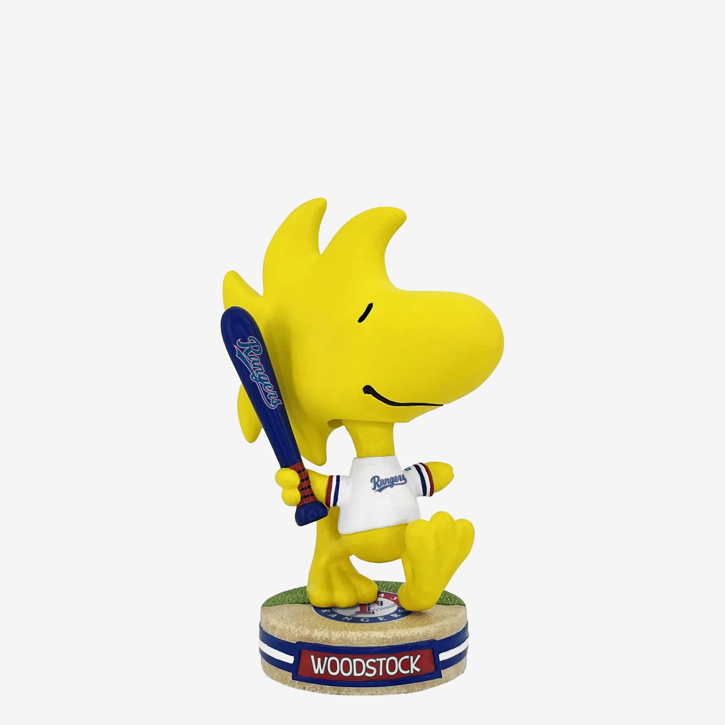 Texas Rangers Woodstock Peanuts Mini Bighead Bobblehead