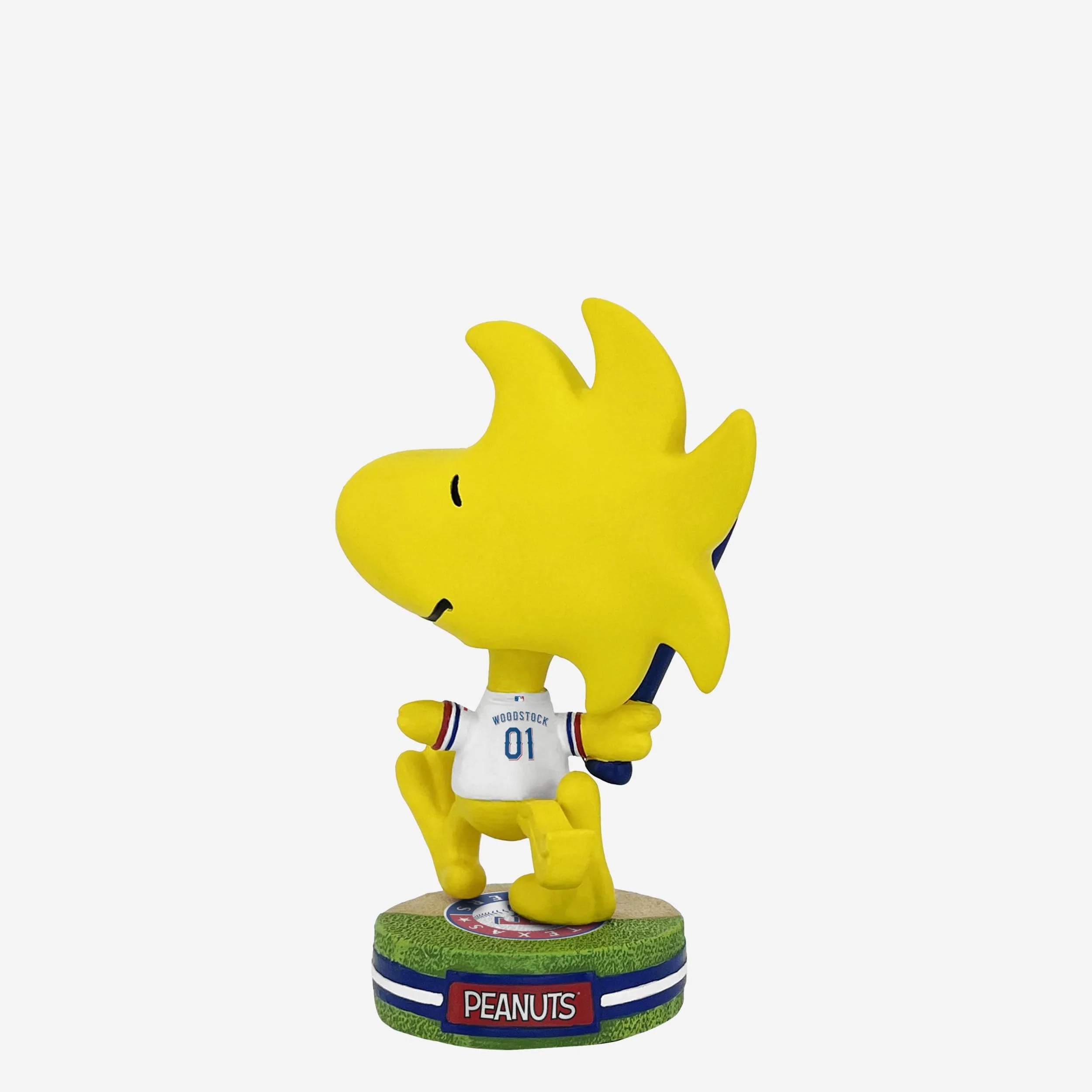 Texas Rangers Woodstock Peanuts Mini Bighead Bobblehead - Image 5