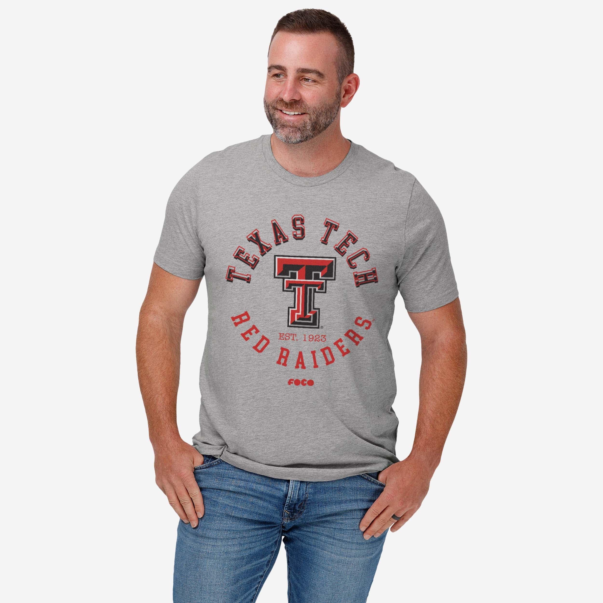 Texas Tech Red Raiders Circle Vintage T-Shirt - Image 2