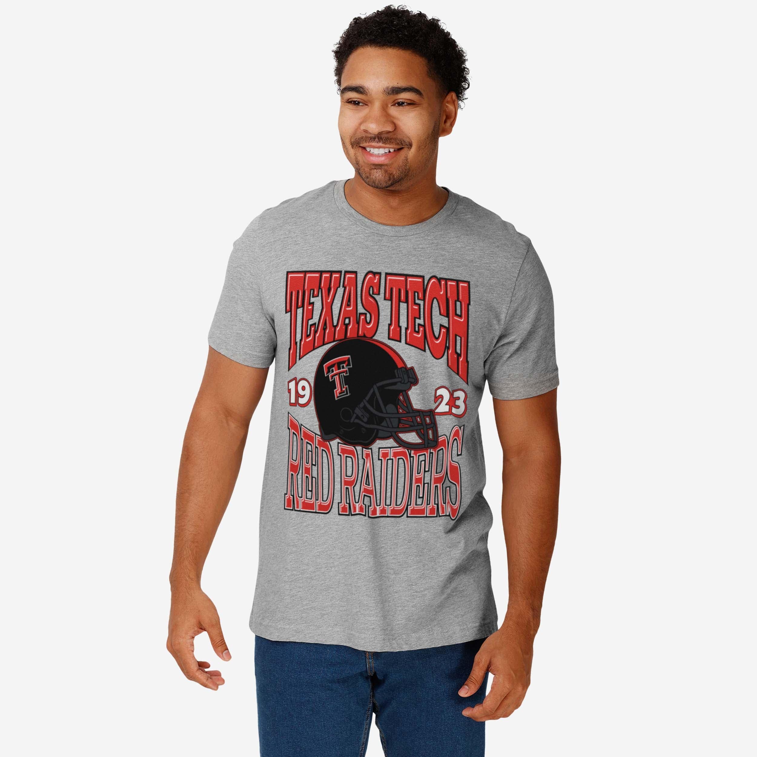 Texas Tech Red Raiders Classic Team Helmet T-Shirt - Image 2
