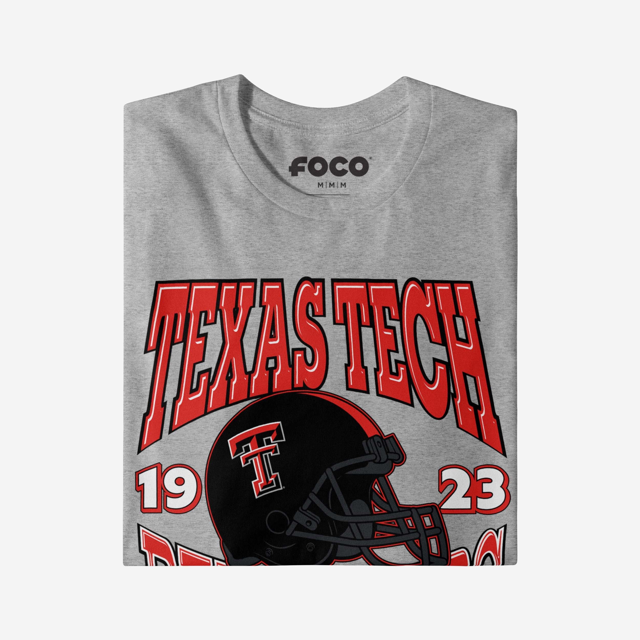 Texas Tech Red Raiders Classic Team Helmet T-Shirt - Image 4