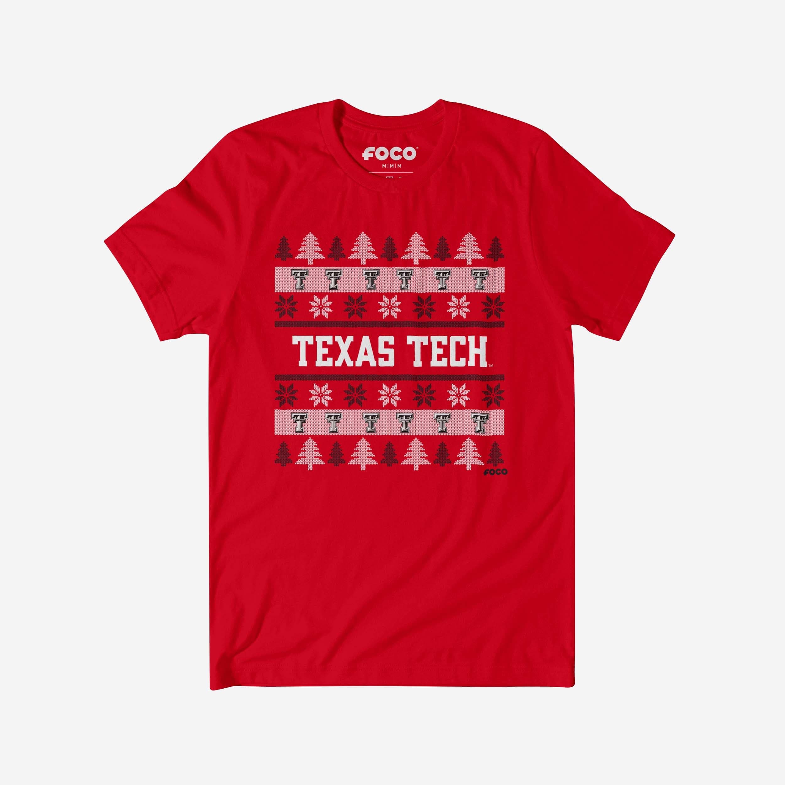 Texas Tech Red Raiders Holiday Sweater T-Shirt