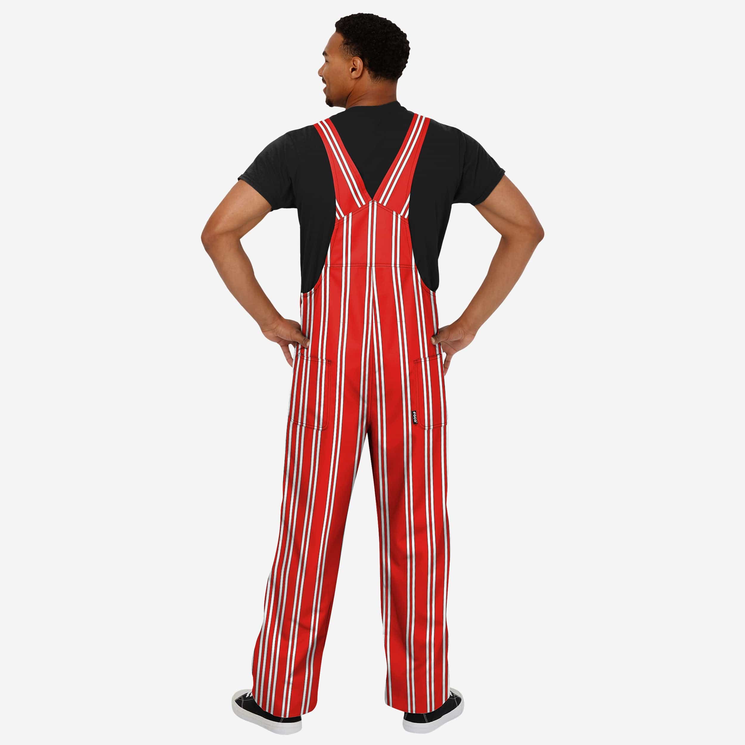 Texas Tech Red Raiders Mens Sideline Spirit Bib Overalls - Image 2