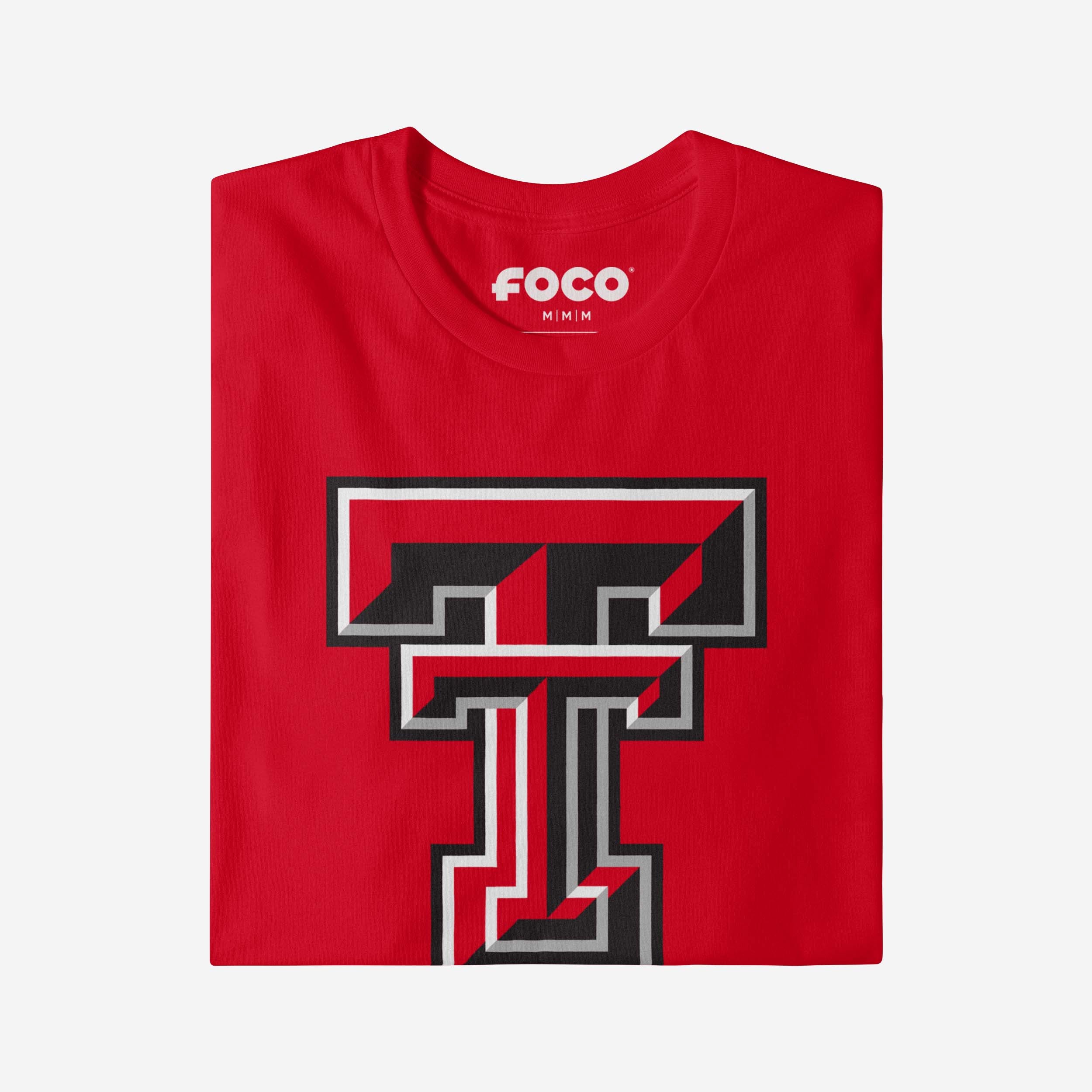 Texas Tech Red Raiders Primary Logo T-Shirt - Image 4