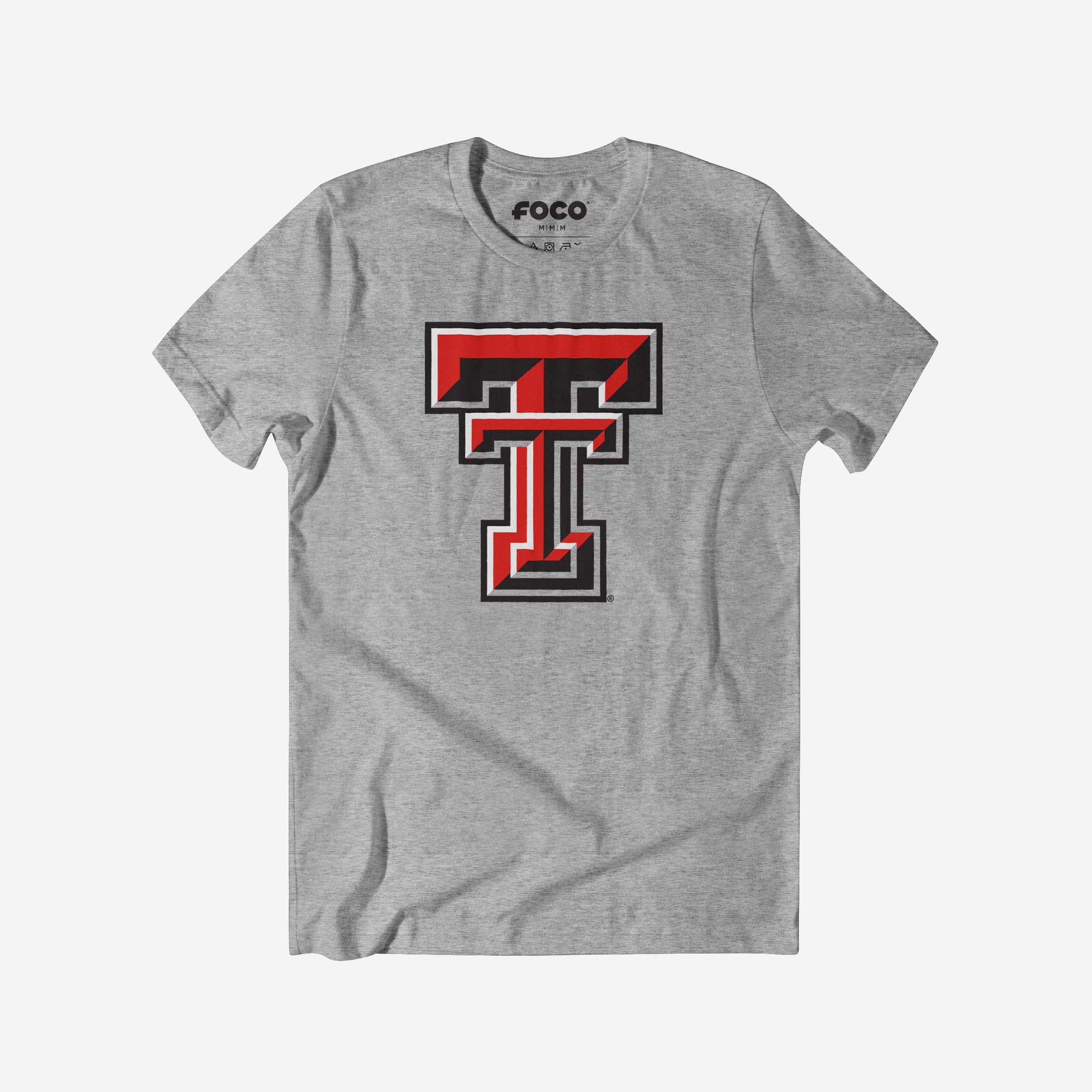 Texas Tech Red Raiders Primary Logo T-Shirt - Image 9