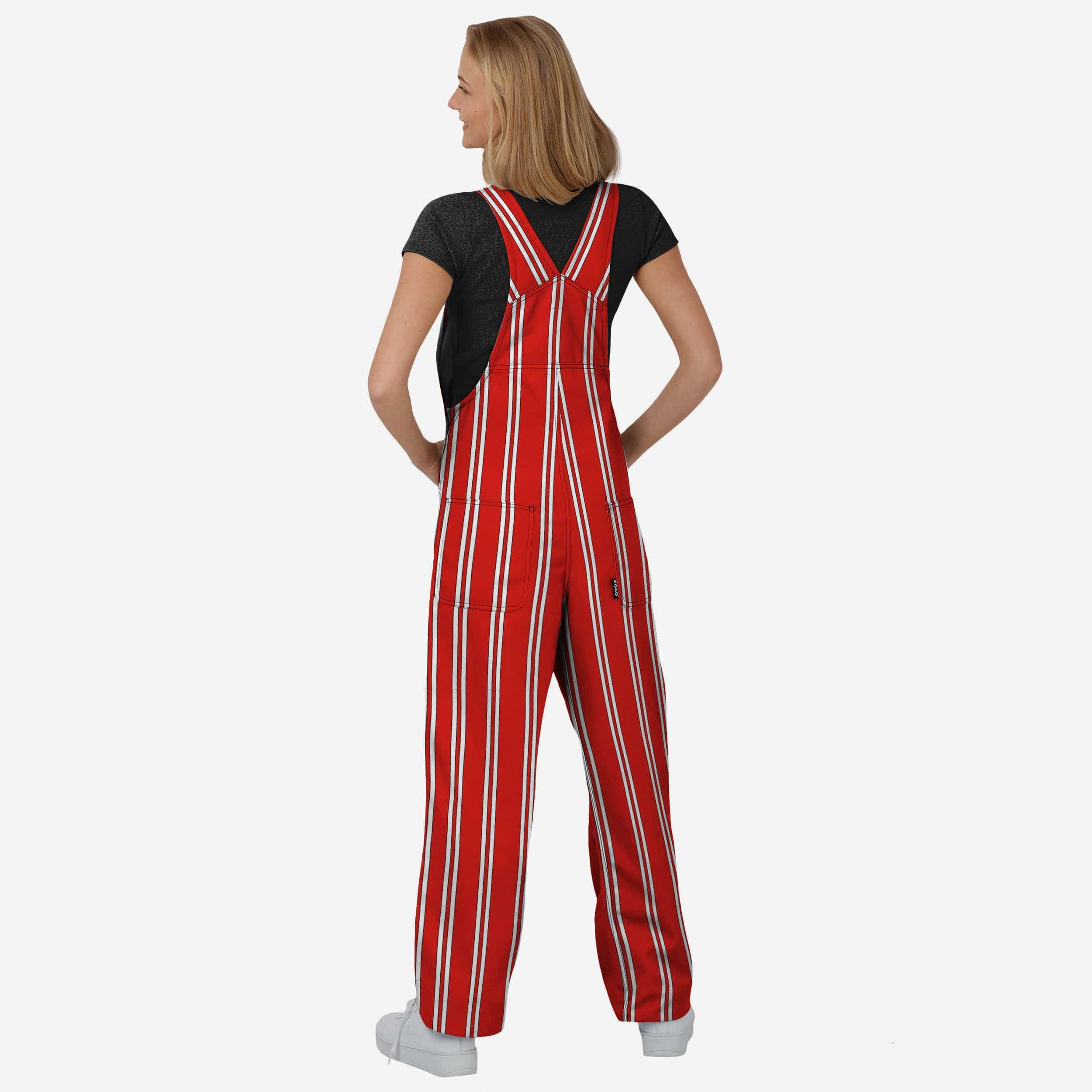 Texas Tech Red Raiders Womens Sideline Spirit Bib Overalls - Image 2