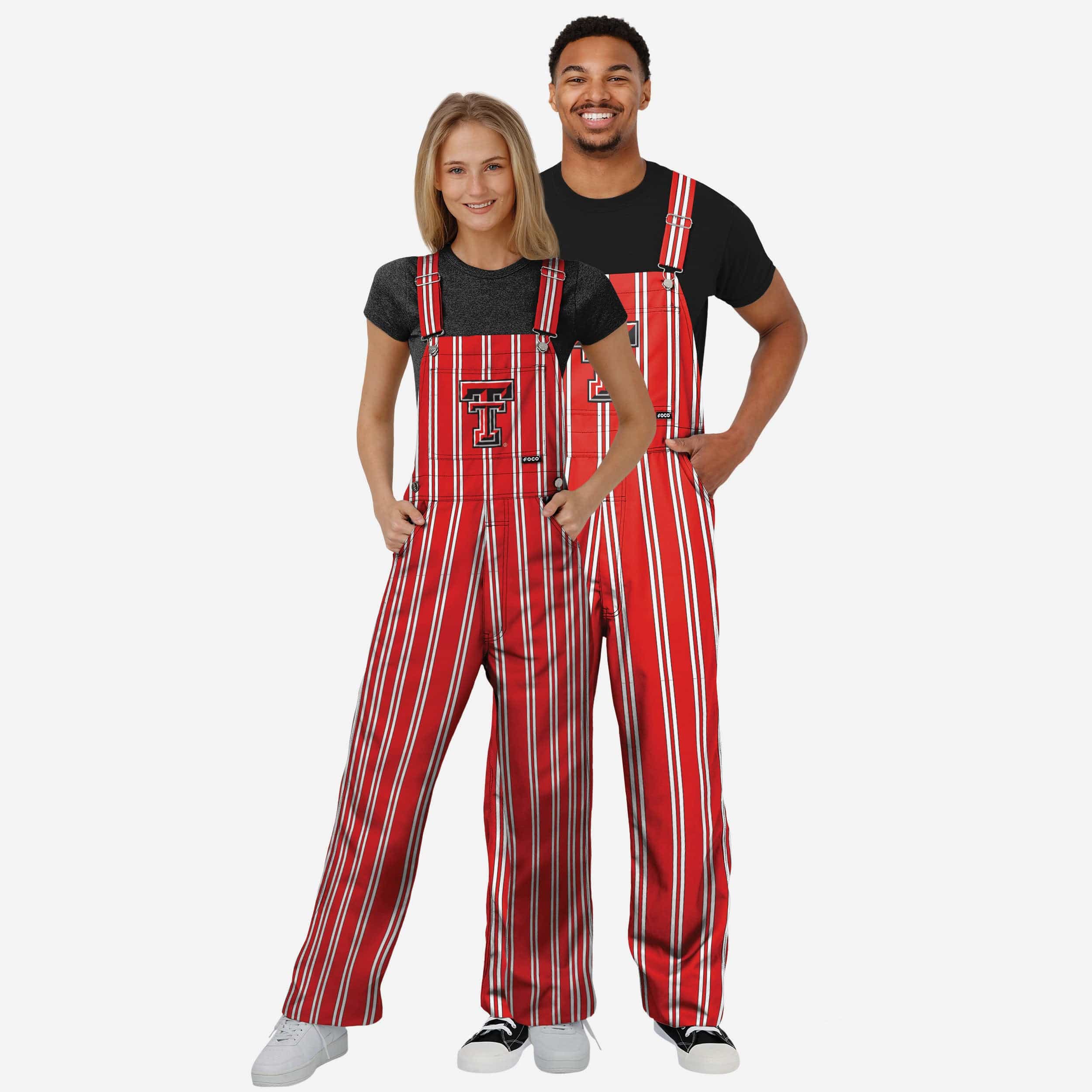 Texas Tech Red Raiders Womens Sideline Spirit Bib Overalls - Image 3