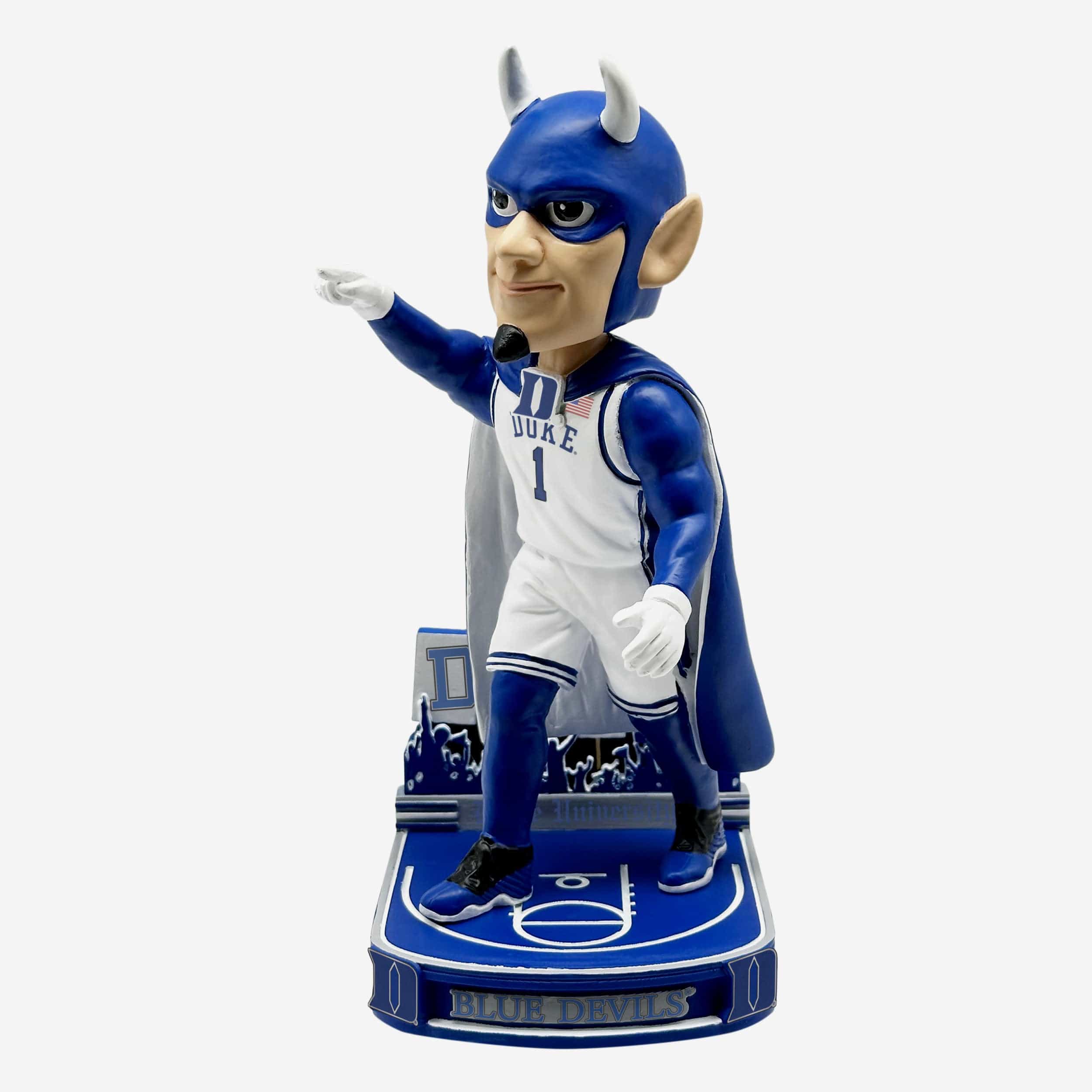 The Blue Devil Duke Blue Devils Basketball Mascot Bobblehead