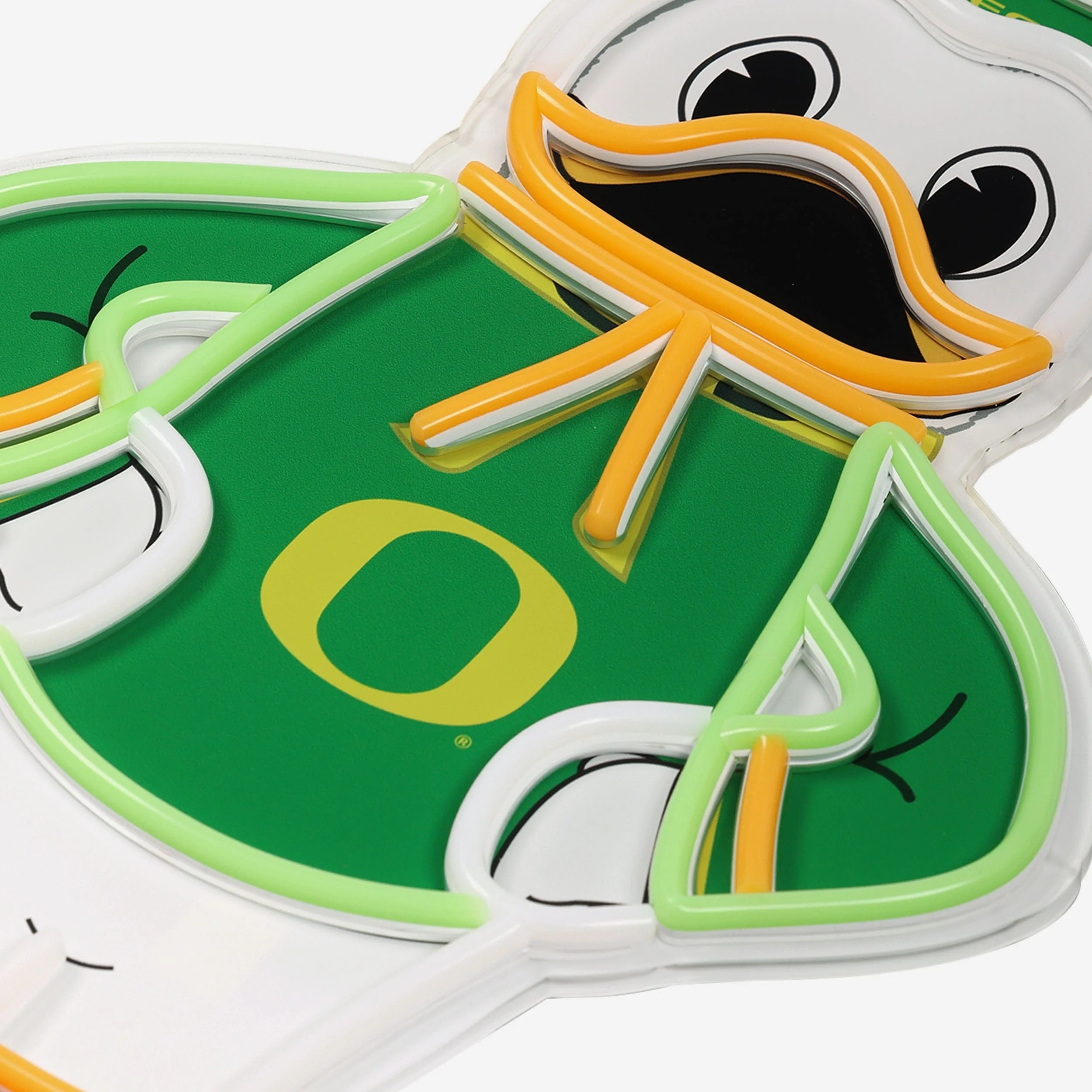 The Duck Oregon Ducks LED Neon Light Up Mascot Sign - Image 4