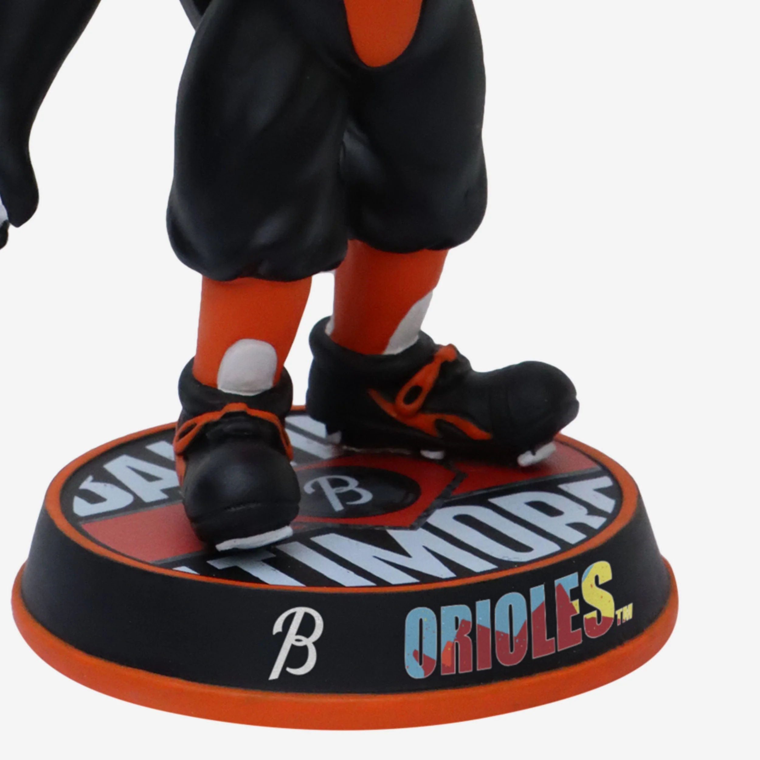 The Oriole Bird Baltimore Orioles 2023 City Connect Field Stripe Mascot Bighead Bobblehead - Image 3