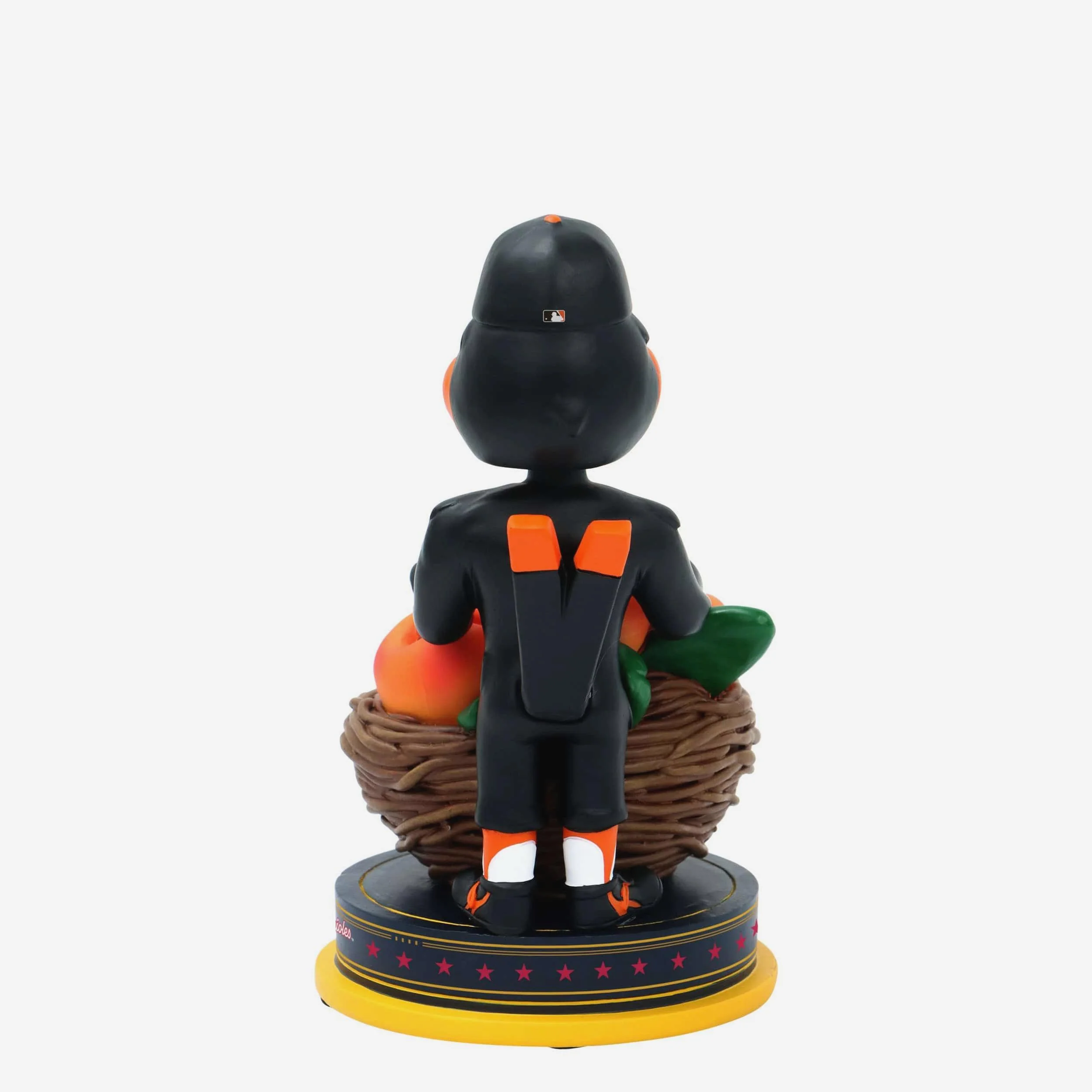 The Oriole Bird Baltimore Orioles 2025 MLB All-Star Peach Mascot Mini Bobblehead Scene - Image 5
