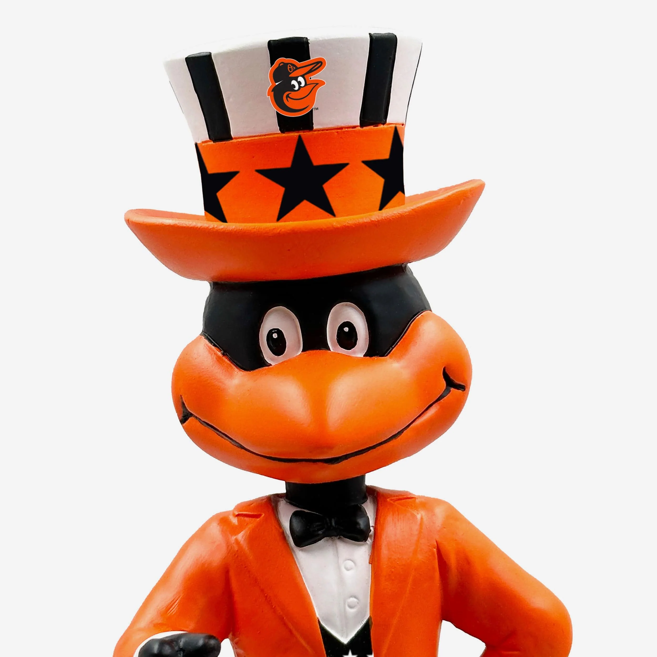 The Oriole Bird Baltimore Orioles Americana Mascot Bobblehead - Image 2