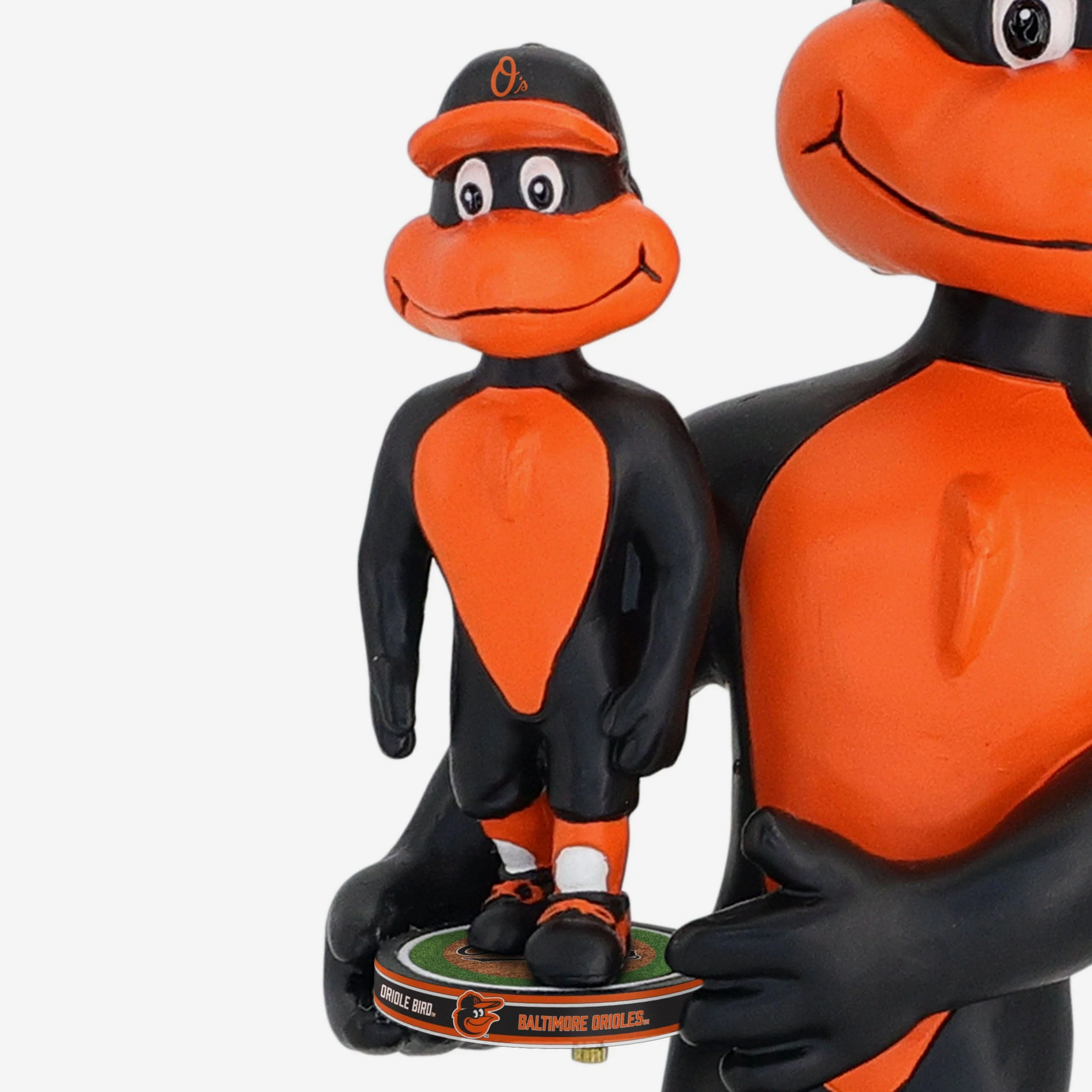 The Oriole Bird Baltimore Orioles Bobble Dubblz Mascot Bobblehead - Image 4