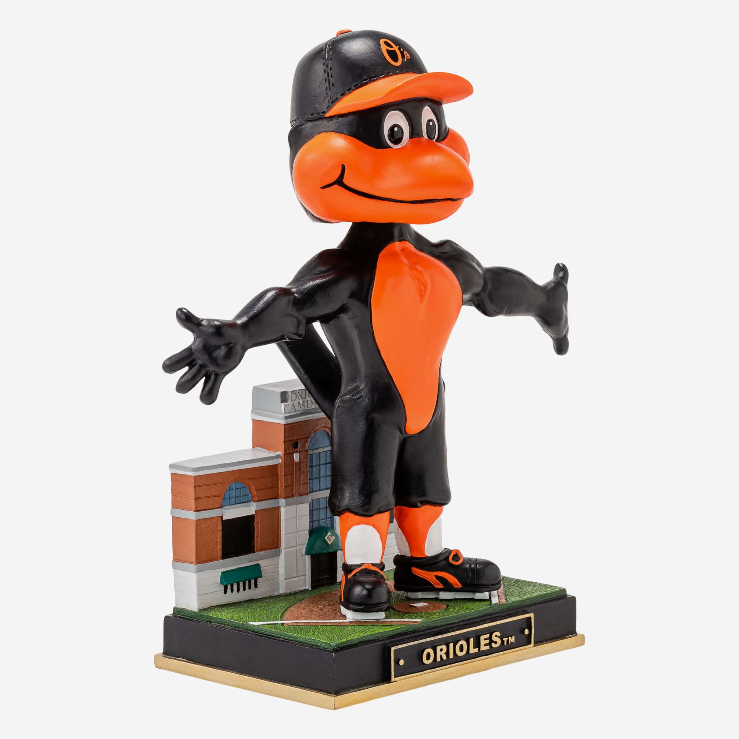 The Oriole Bird Baltimore Orioles Gate Series Mascot Bobblehead - Image 4