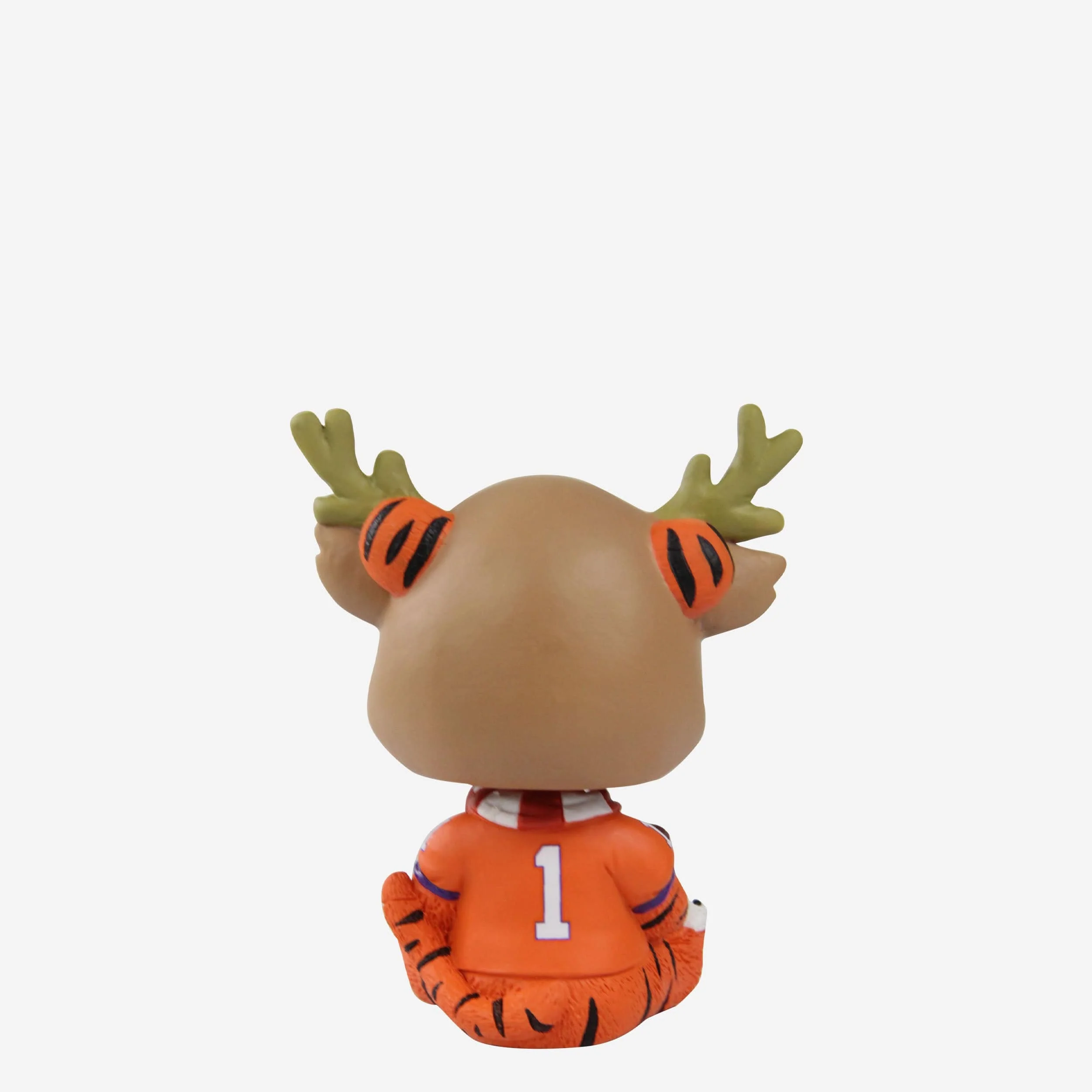 The Tiger Clemson Tigers Christmas Mascot Bobble Bro Mini Bobblehead - Image 2