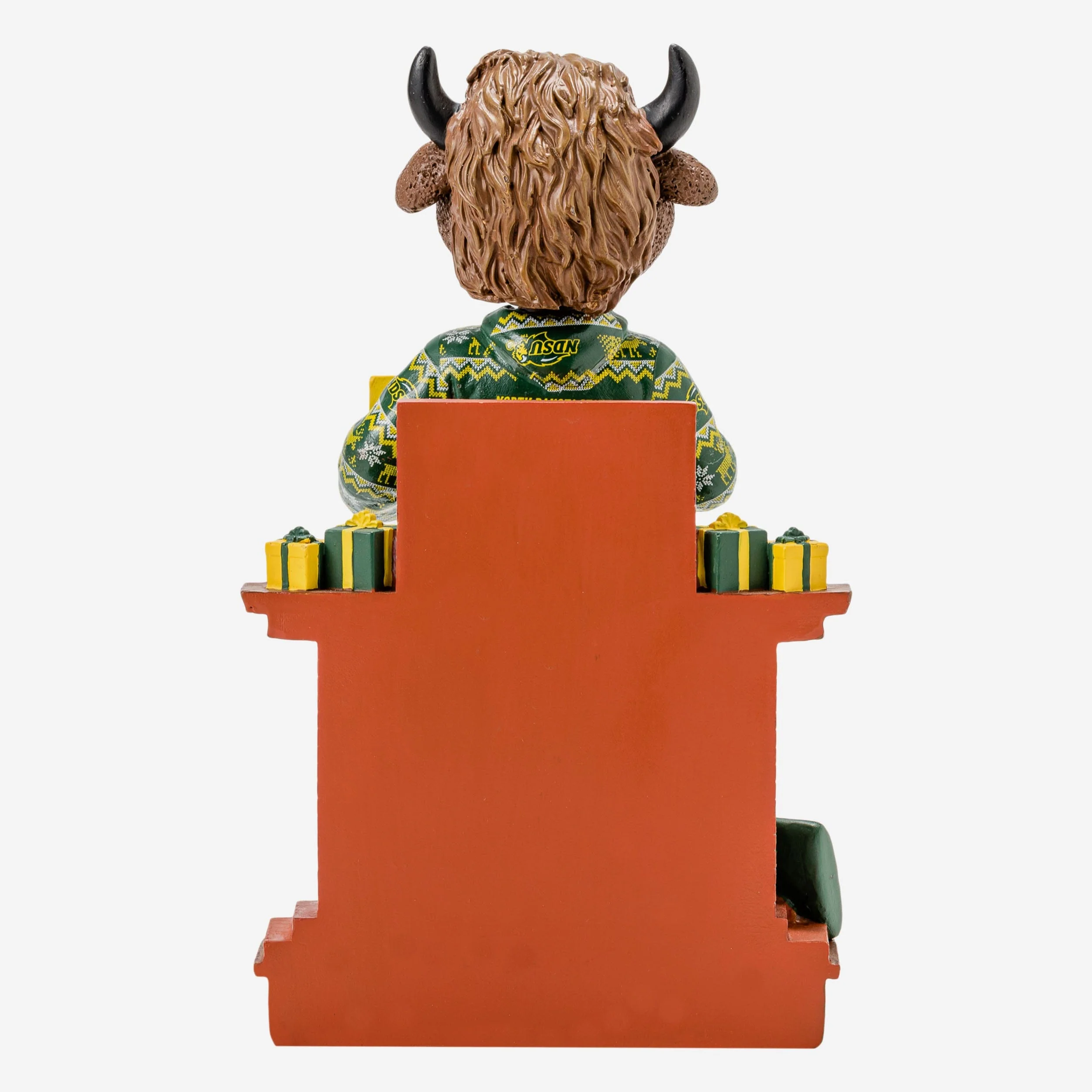 Thundar North Dakota State Bison Holiday Mascot Bobblehead - Image 5