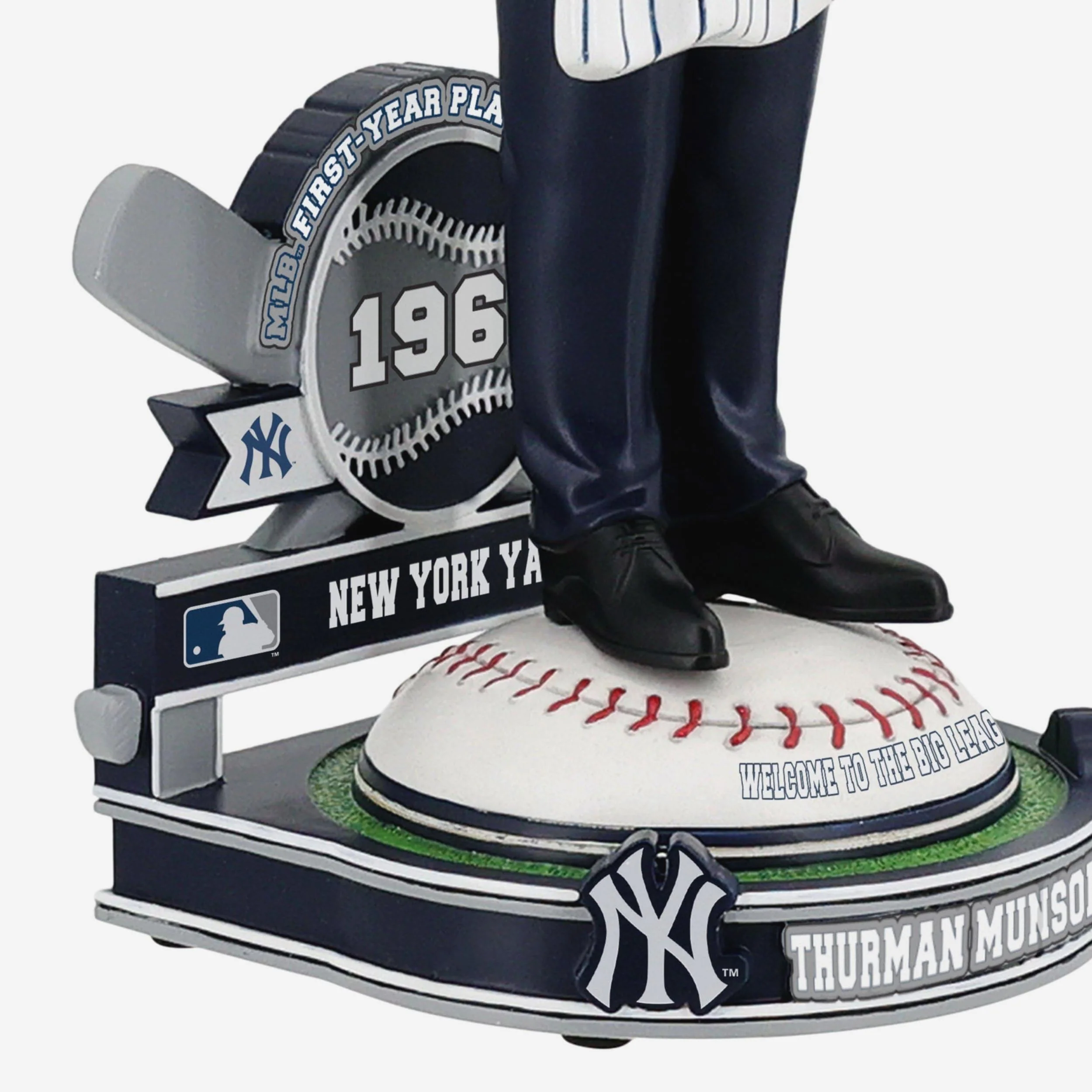 Thurman Munson New York Yankees 1968 MLB Draft Pick Bobblehead - Image 3