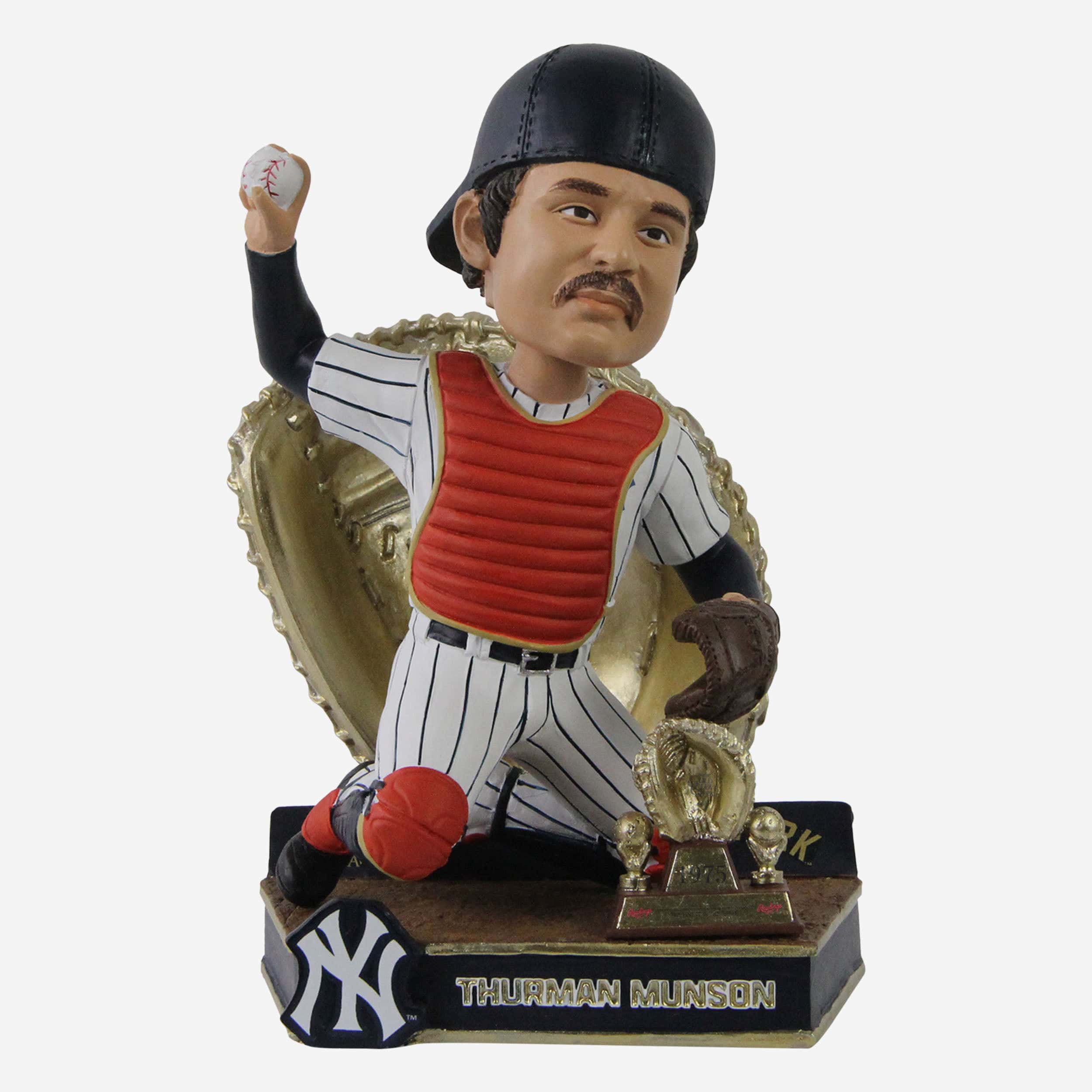 Thurman Munson New York Yankees 1975 Gold Glove Bobblehead