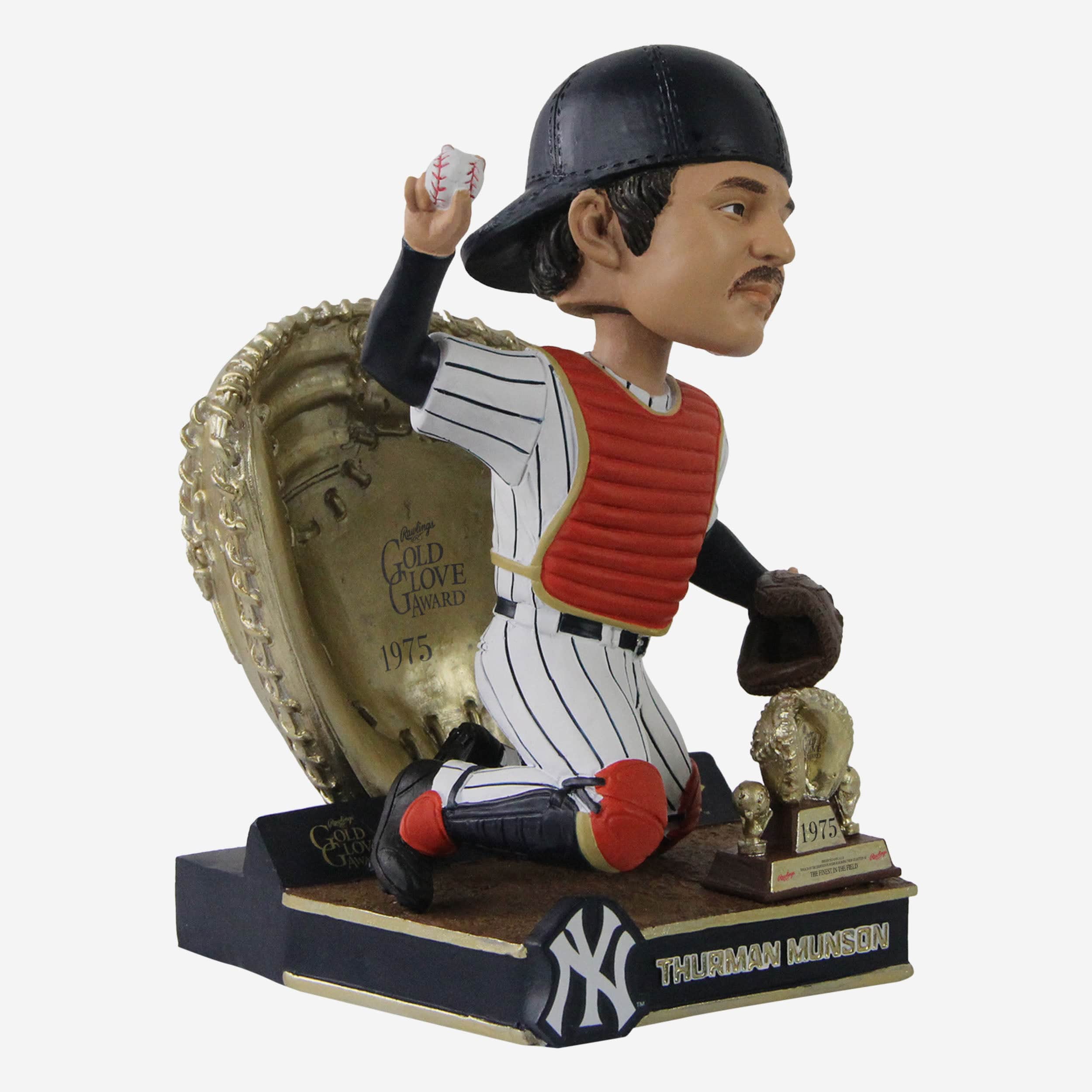 Thurman Munson New York Yankees 1975 Gold Glove Bobblehead - Image 4