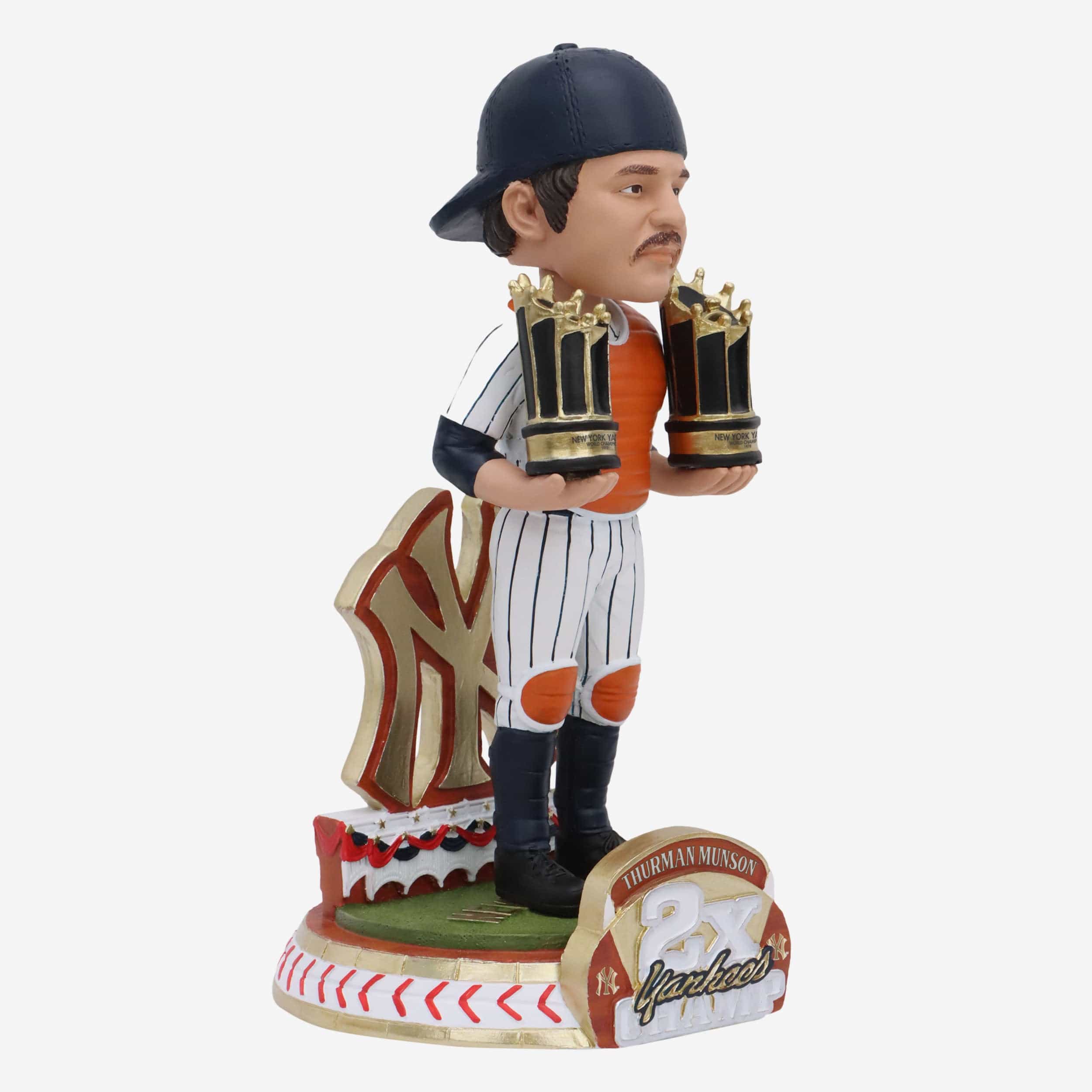 Thurman Munson New York Yankees 2X World Series Champion Bobblehead - Image 4