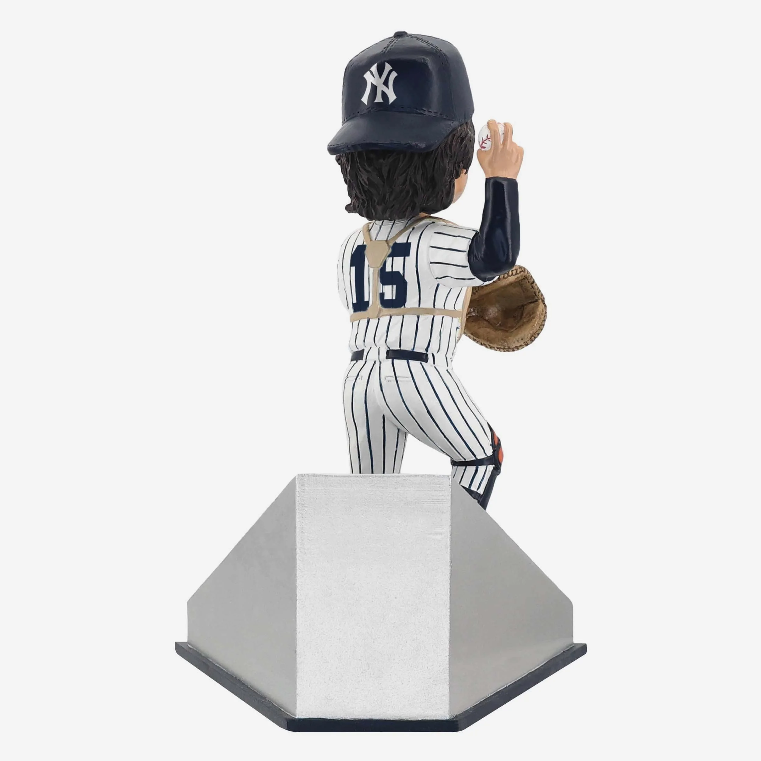 Thurman Munson New York Yankees Career Stats Bobblehead - Image 5