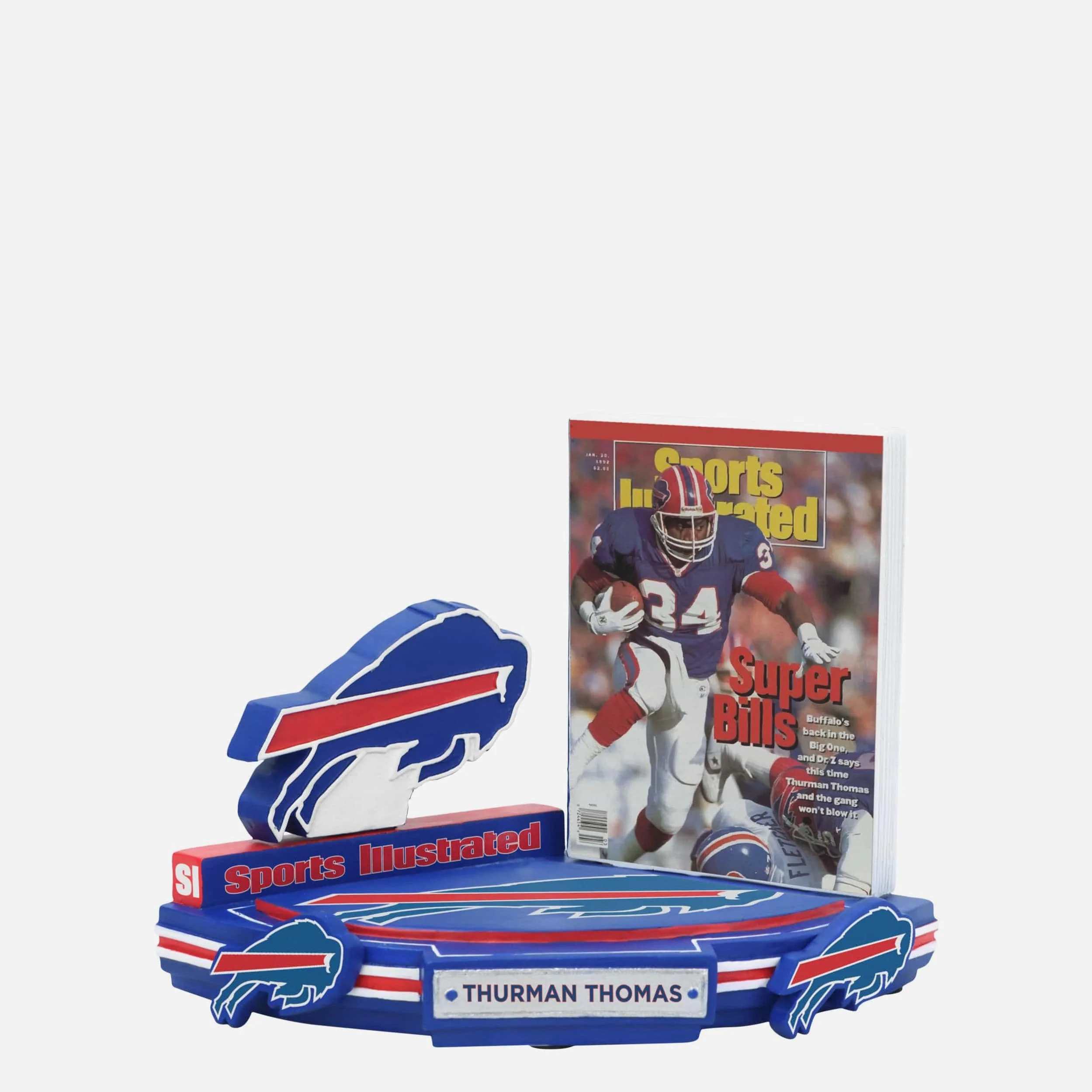 Thurman Thomas Buffalo Bills Super Bills Sports Illustrated Cover Bobblehead - Image 4