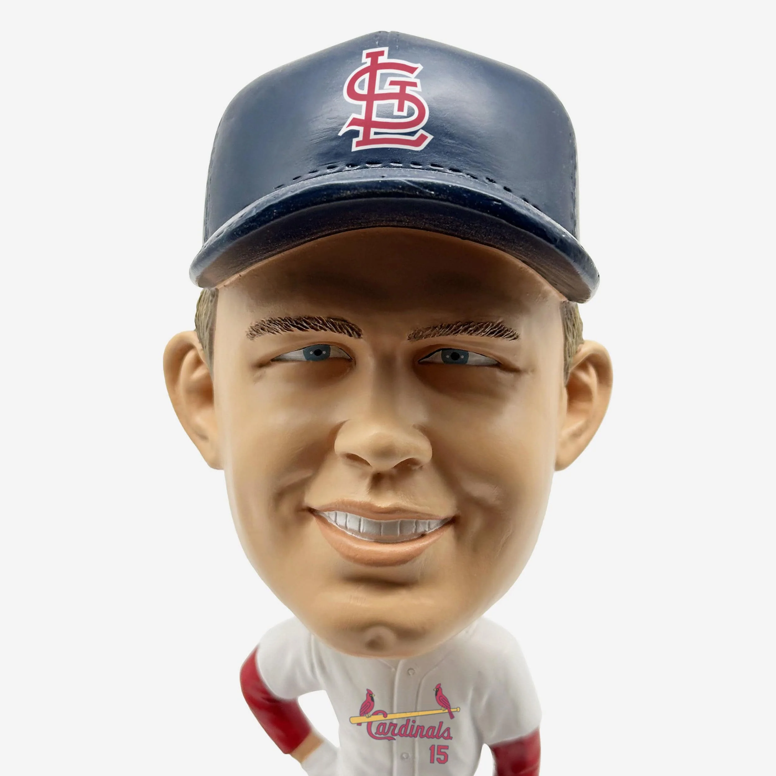 Tim McCarver St Louis Cardinals Field Stripe Bighead Bobblehead - Image 2