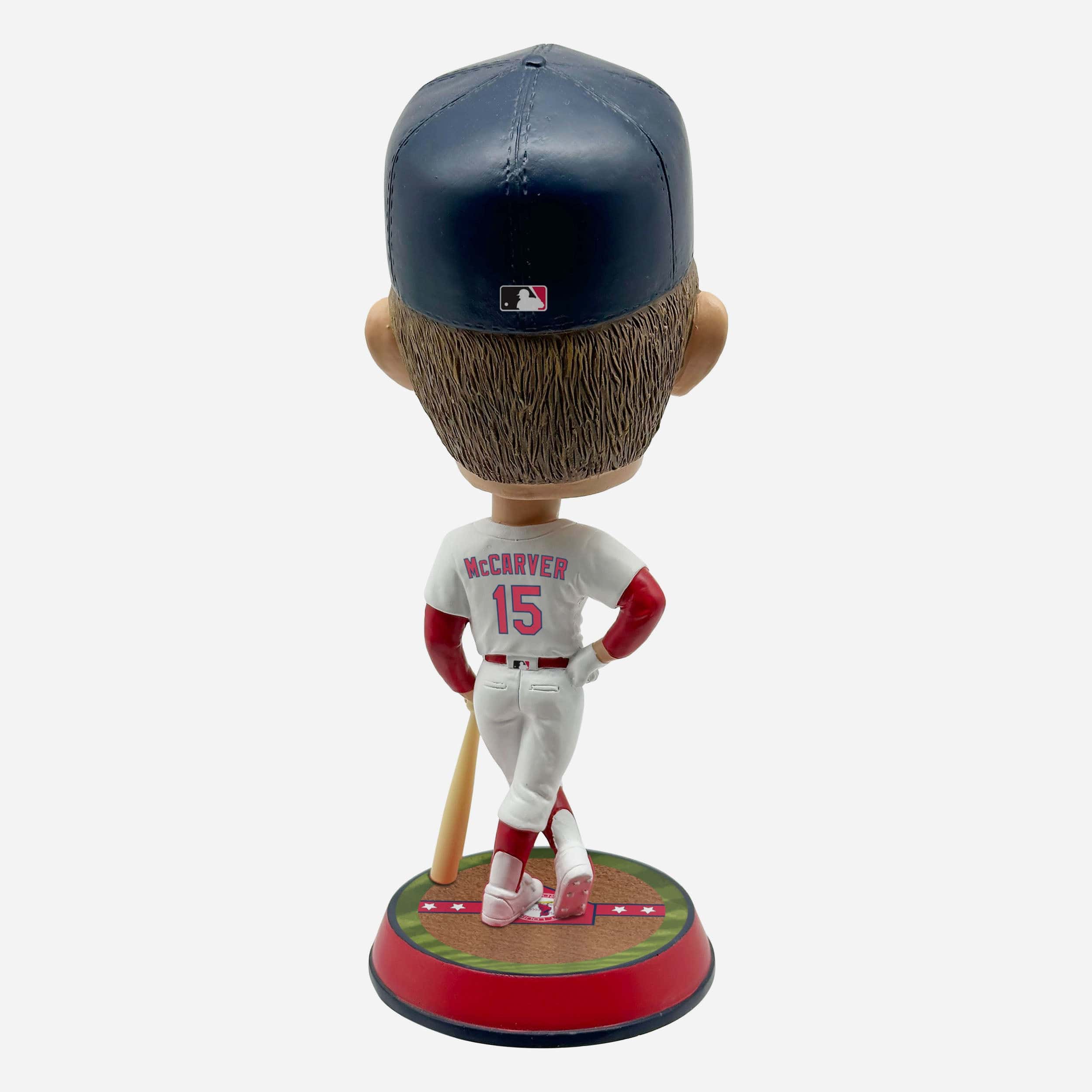 Tim McCarver St Louis Cardinals Field Stripe Bighead Bobblehead - Image 5