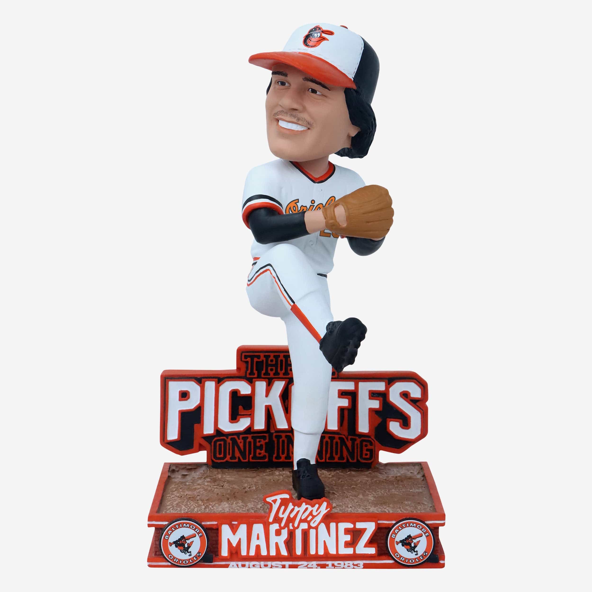 Tippy Martinez Baltimore Orioles Three Pickoffs in One Inning Bobblehead