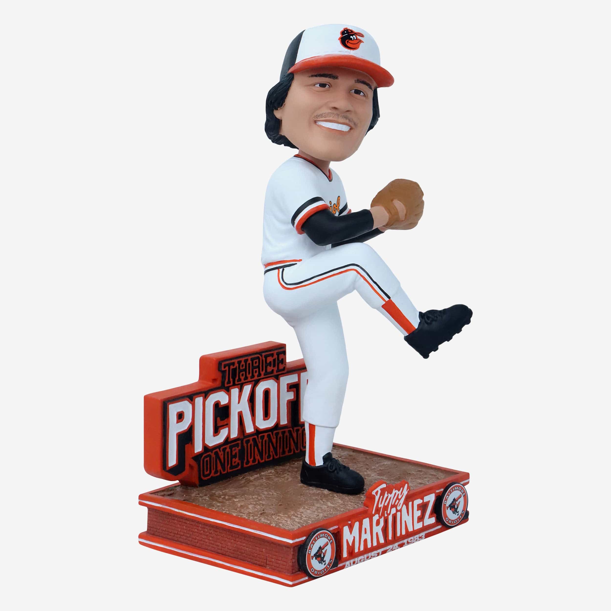Tippy Martinez Baltimore Orioles Three Pickoffs in One Inning Bobblehead - Image 4