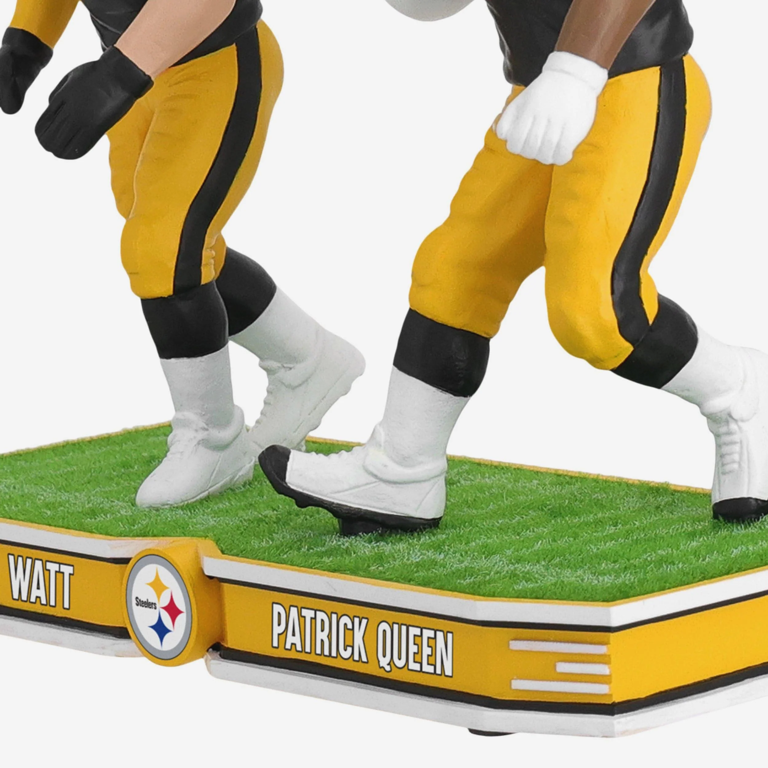 TJ Watt & Patrick Queen Pittsburgh Steelers Field Stars Dual Bobblehead - Image 4