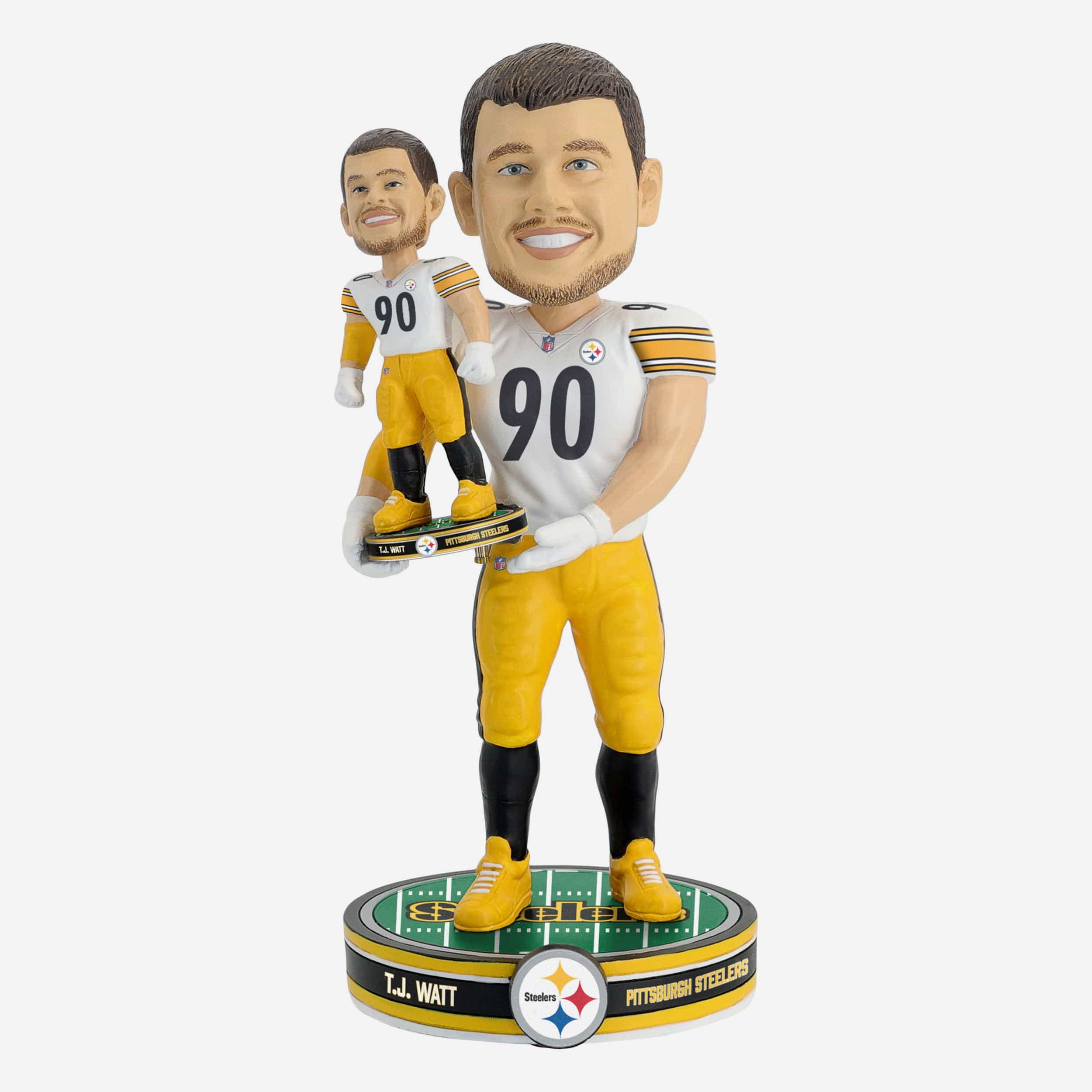 TJ Watt Pittsburgh Steelers Bobble Dubblz Bobblehead
