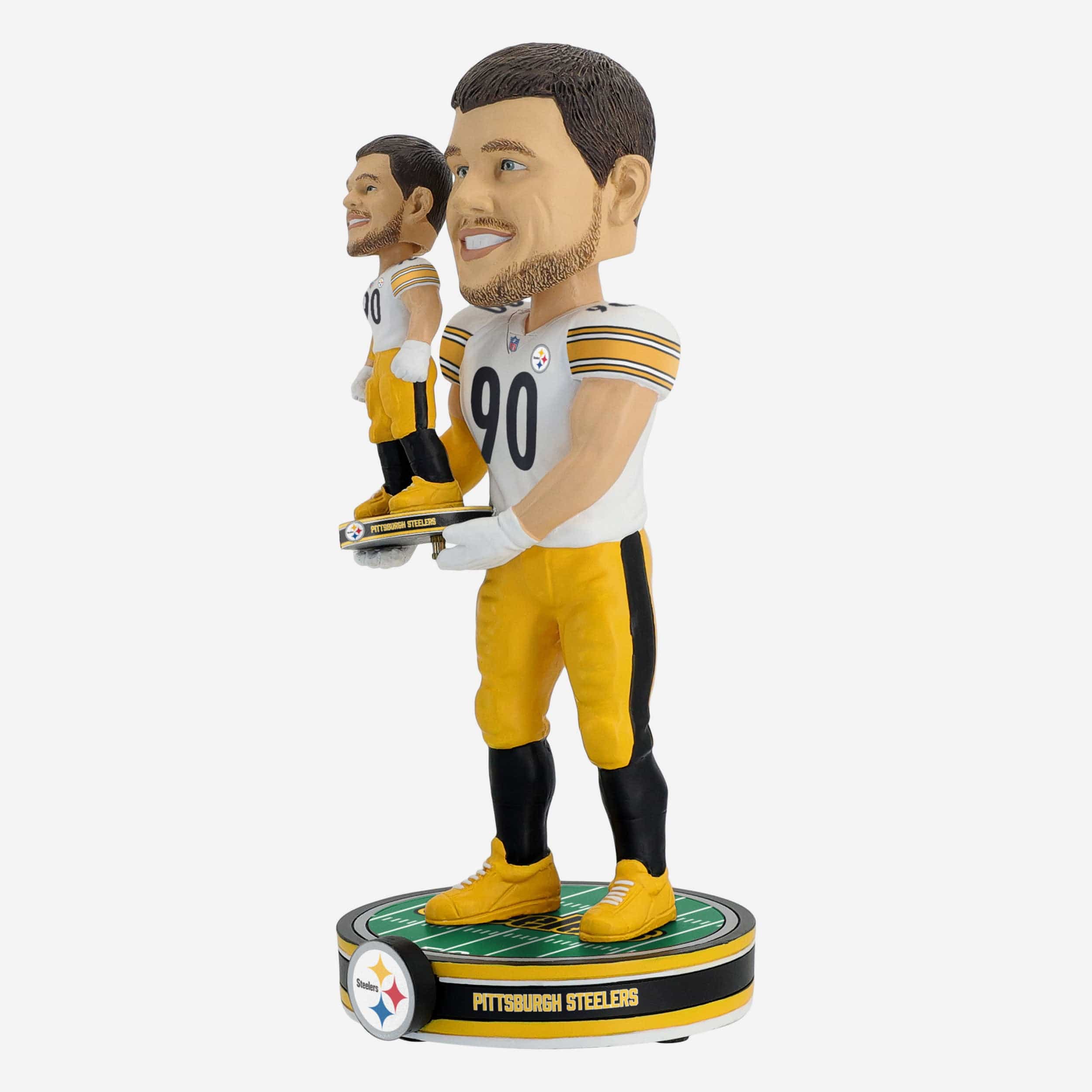 TJ Watt Pittsburgh Steelers Bobble Dubblz Bobblehead - Image 6